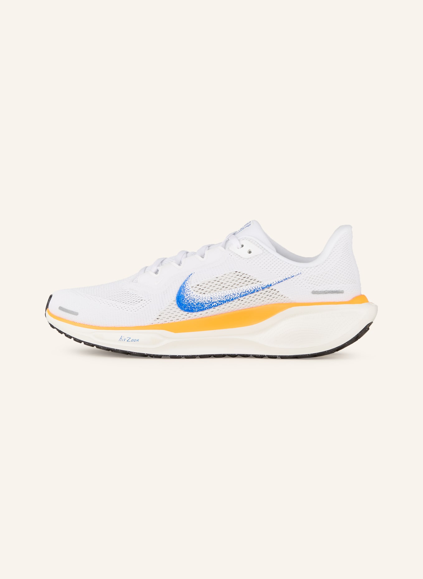 Nike Running shoes PEGASUS 41, Color: WHITE/ BLUE/ NEON ORANGE (Image 4)