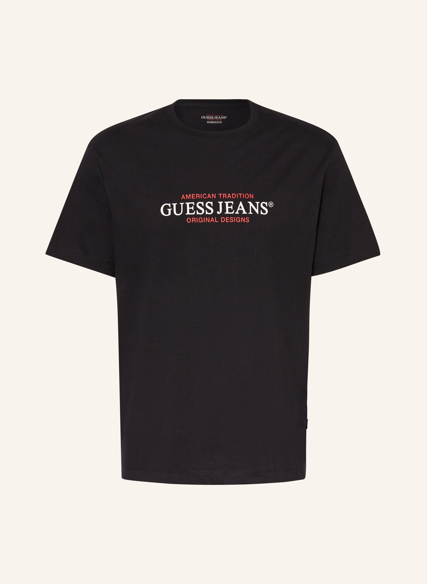 GUESS JEANS T-Shirt, Farbe: SCHWARZ (Bild 1)