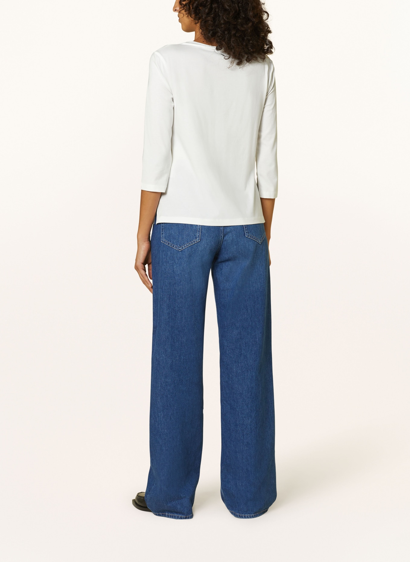 WEEKEND Max Mara Shirt MULTIA mit 3/4-Arm, Farbe: WEISS (Bild 3)