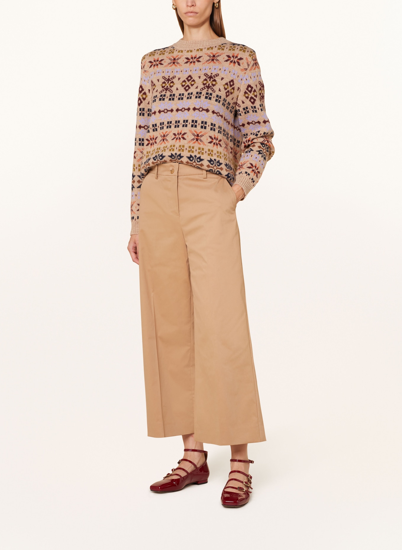 WEEKEND Max Mara Culottes URIAL, Color: CAMEL (Image 2)