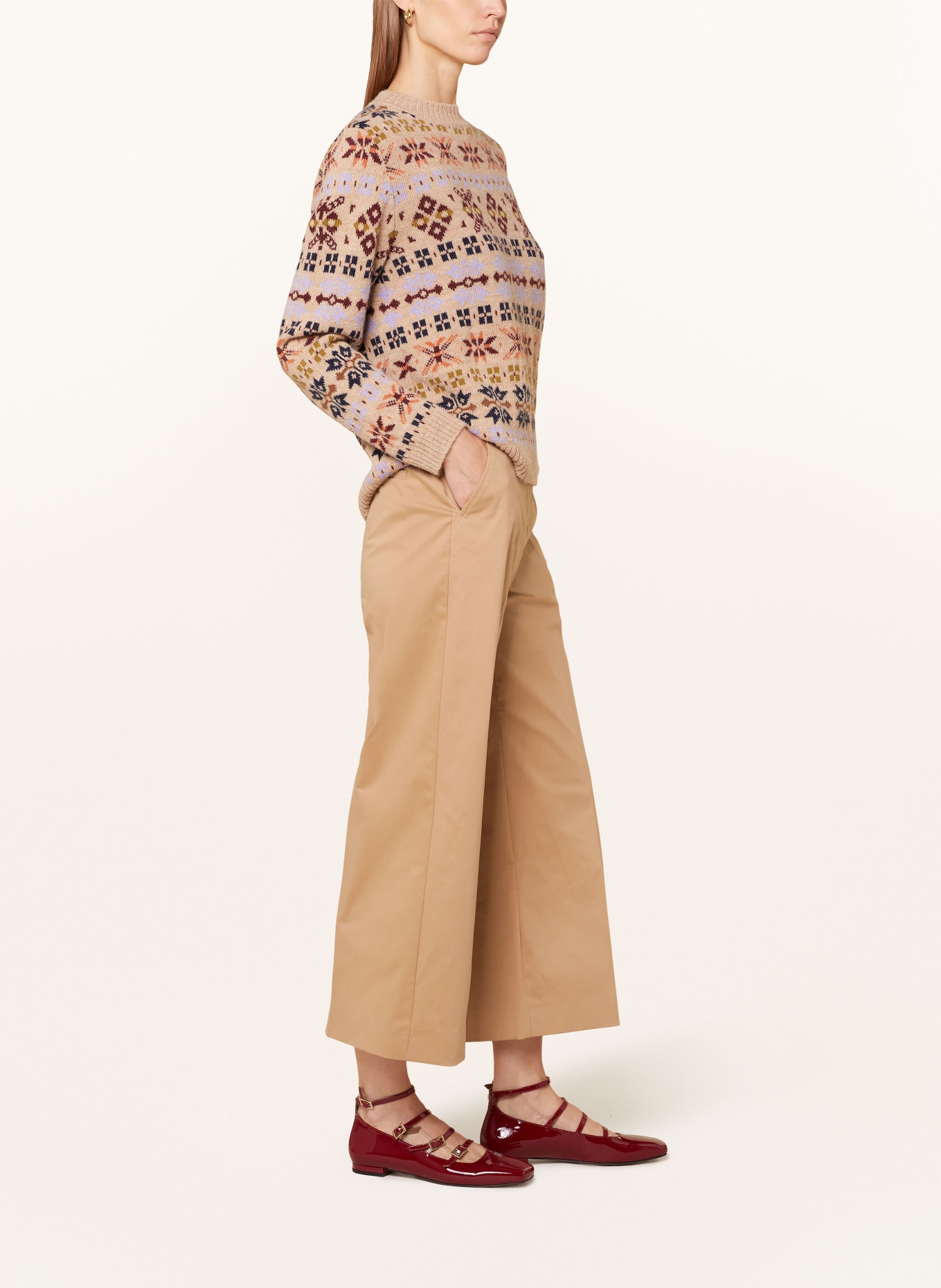 WEEKEND Max Mara Culottes URIAL, Color: CAMEL (Image 4)