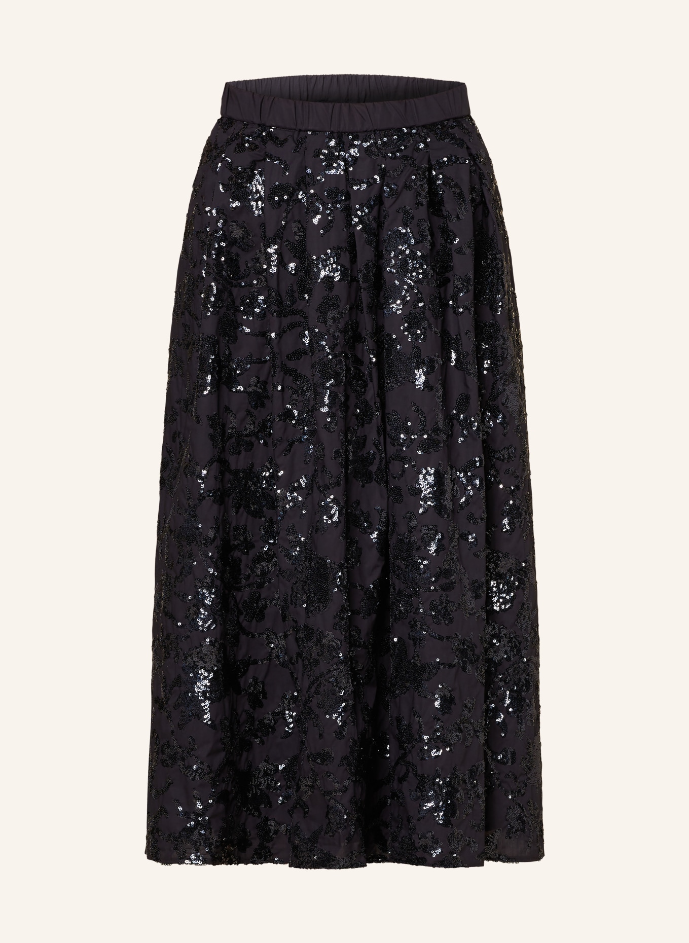 WEEKEND Max Mara Skirt NOME with sequins, Color: BLACK (Image 1)