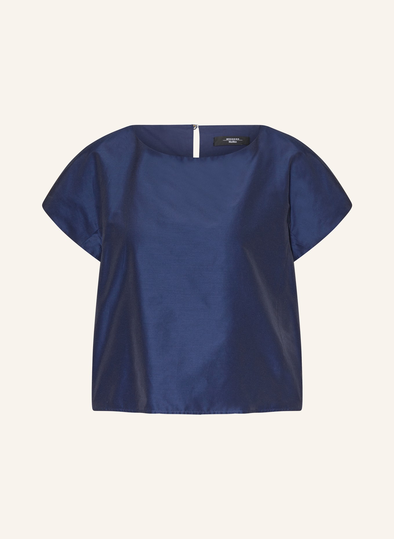 WEEKEND Max Mara Blusenshirt PARANA, Farbe: DUNKELBLAU (Bild 1)