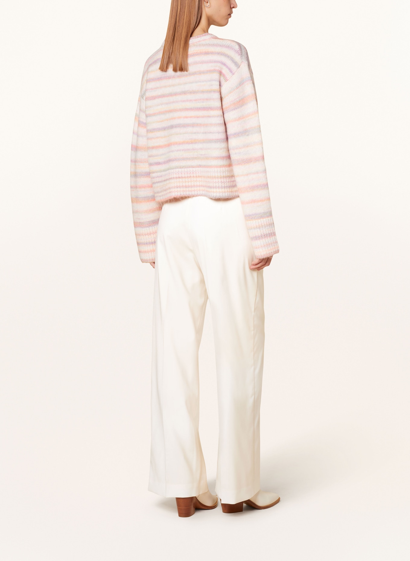 WEEKEND Max Mara Wide leg trousers VERDUN, Color: CREAM (Image 3)