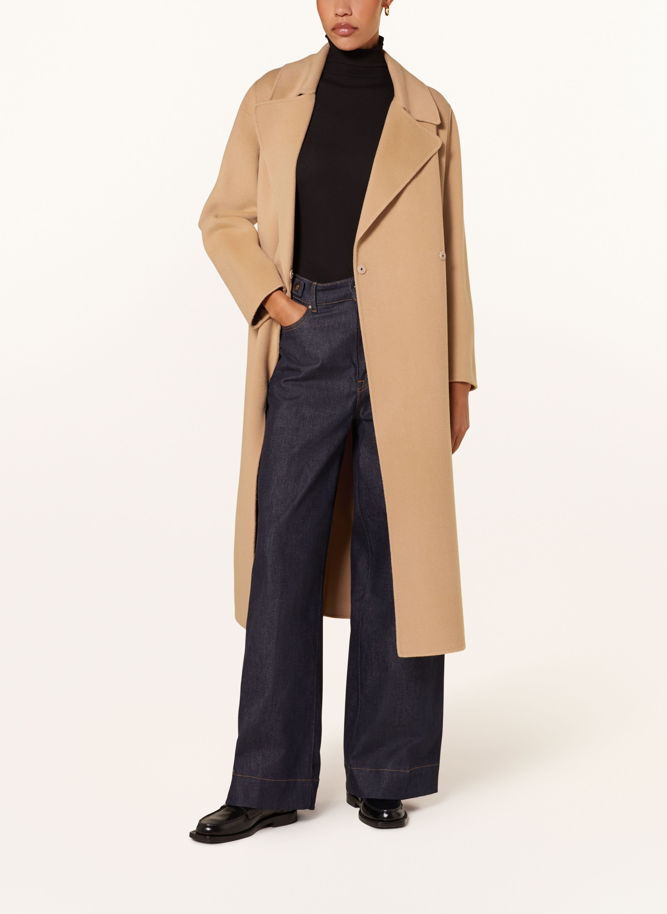 コート MAX MARA 24FW Beige Manu Wool Coat MANU 065 Beige Manu Coat | Weekend Max Mara
