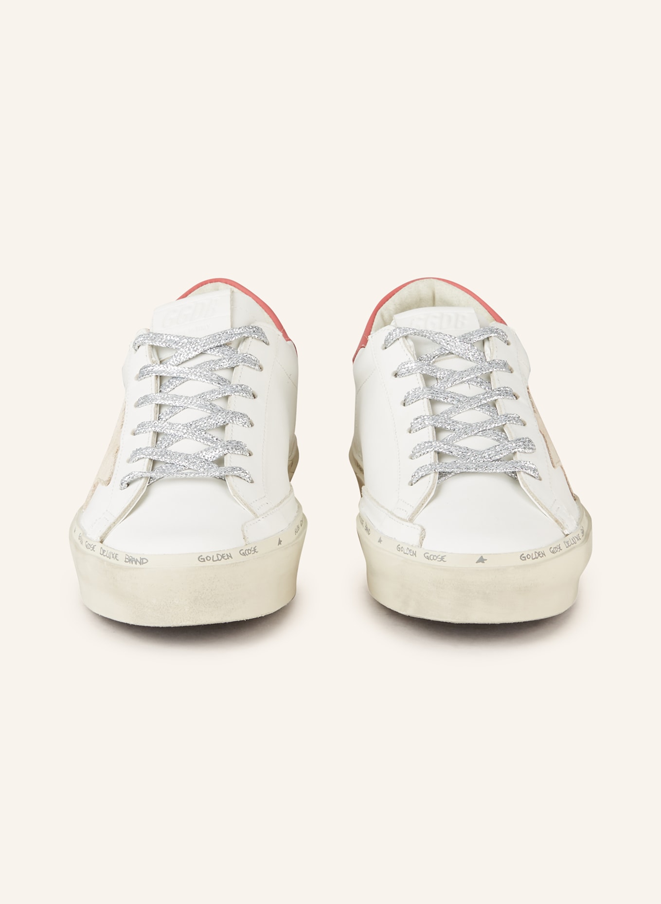 GOLDEN GOOSE Sneakers HI STAR, Color: WHITE/ PINK (Image 3)