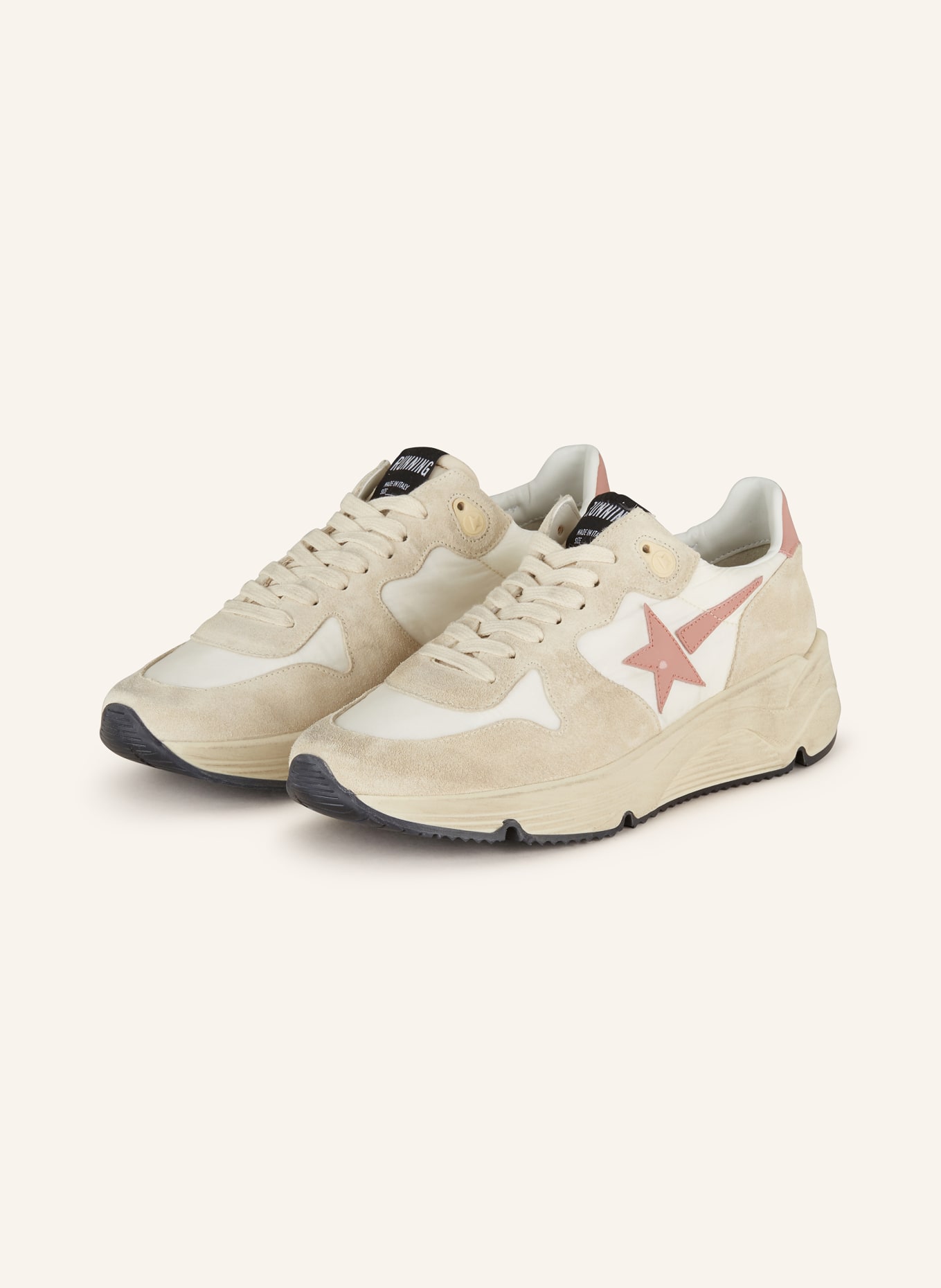 Suede Sneakers B Exit Golden Goose Men's Dad-Star In Suede And