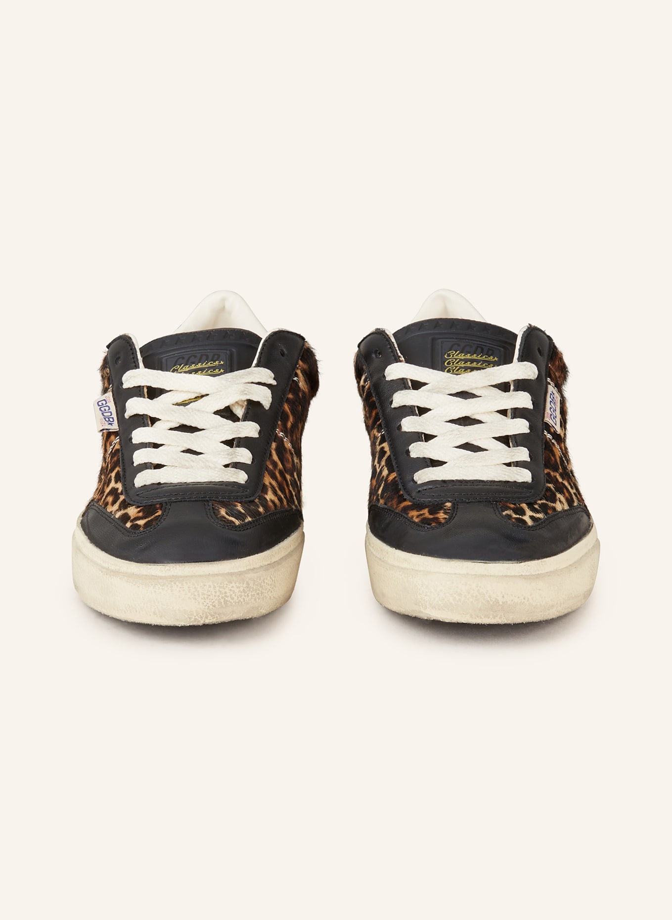 GOLDEN GOOSE Sneakers SOUL-STAR in black/ brown