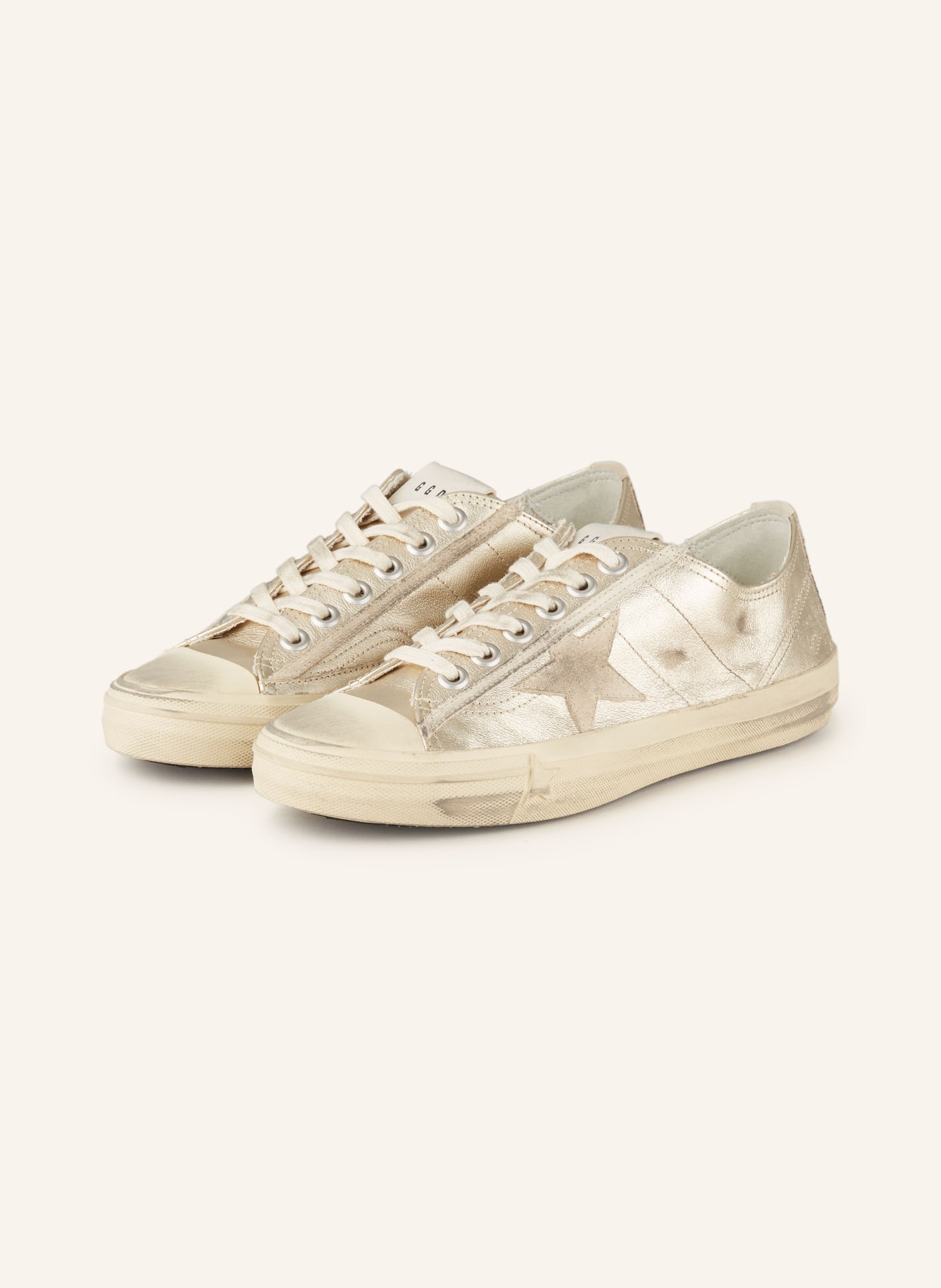 GOLDEN GOOSE Sneaker V-STAR, Farbe: GOLD (Bild 1)