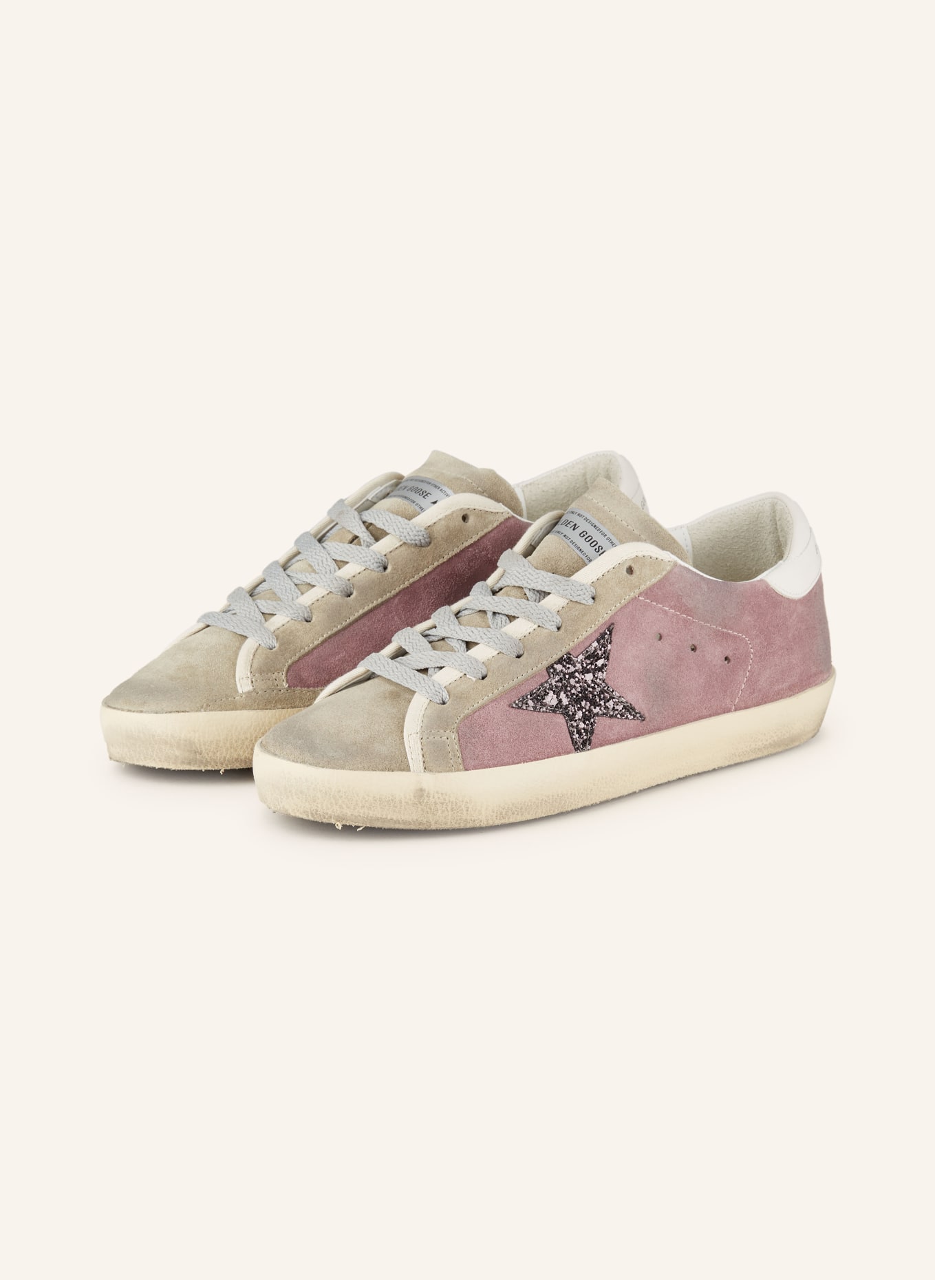 Purple golden goose sneakers sales