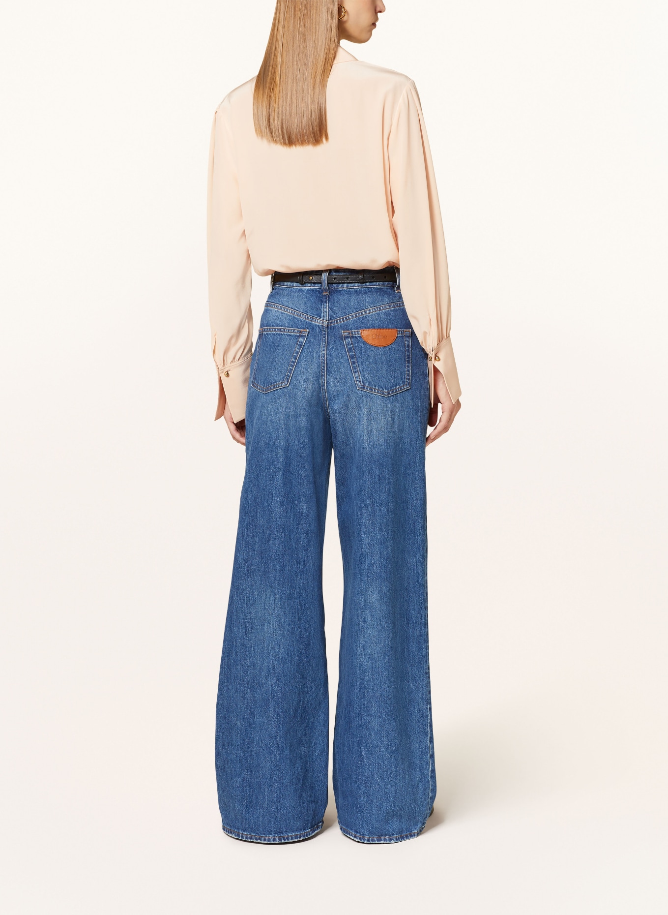 Chloé Jeansy bootcut, Kolor: 402 NIGHT BLUE (Obrazek 3)