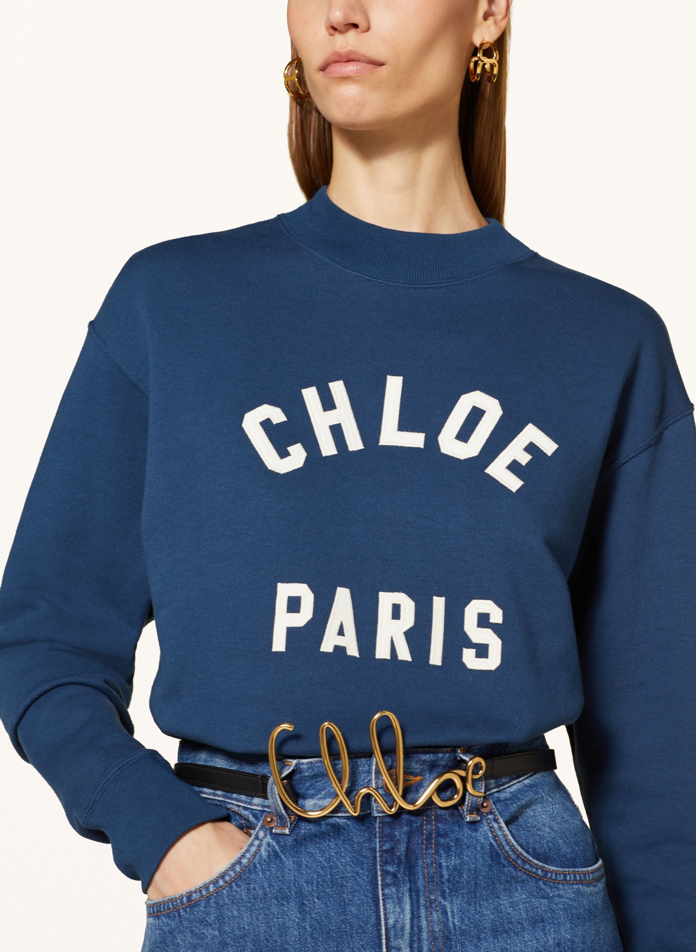 Chloé Sweatshirt, Color: DARK BLUE (Image 4)