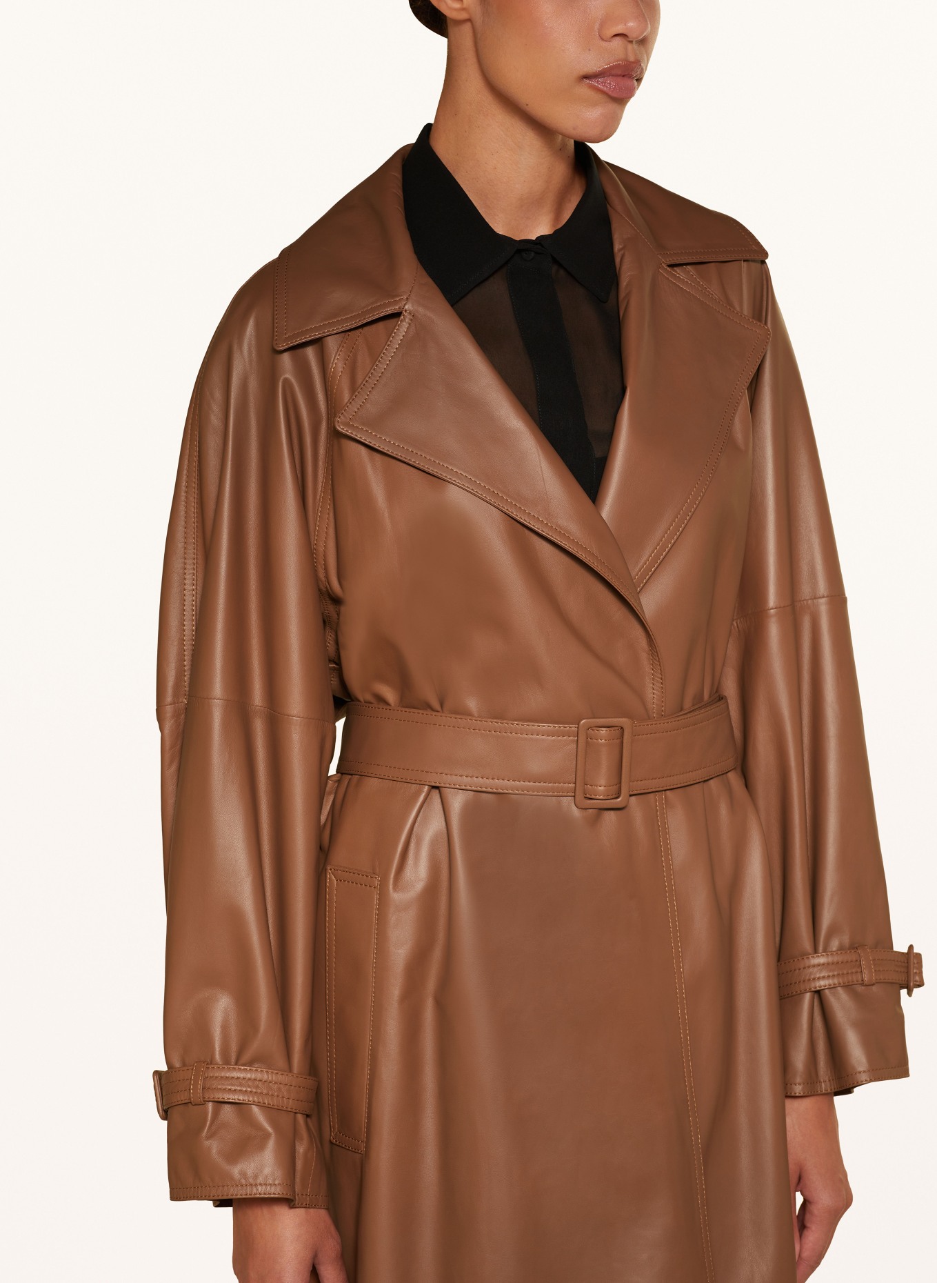 Max mara leather jacket outlet