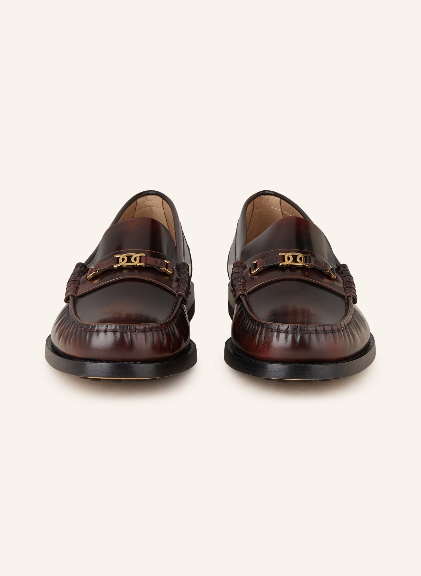 TOD'S Loafer: DUNKELROT