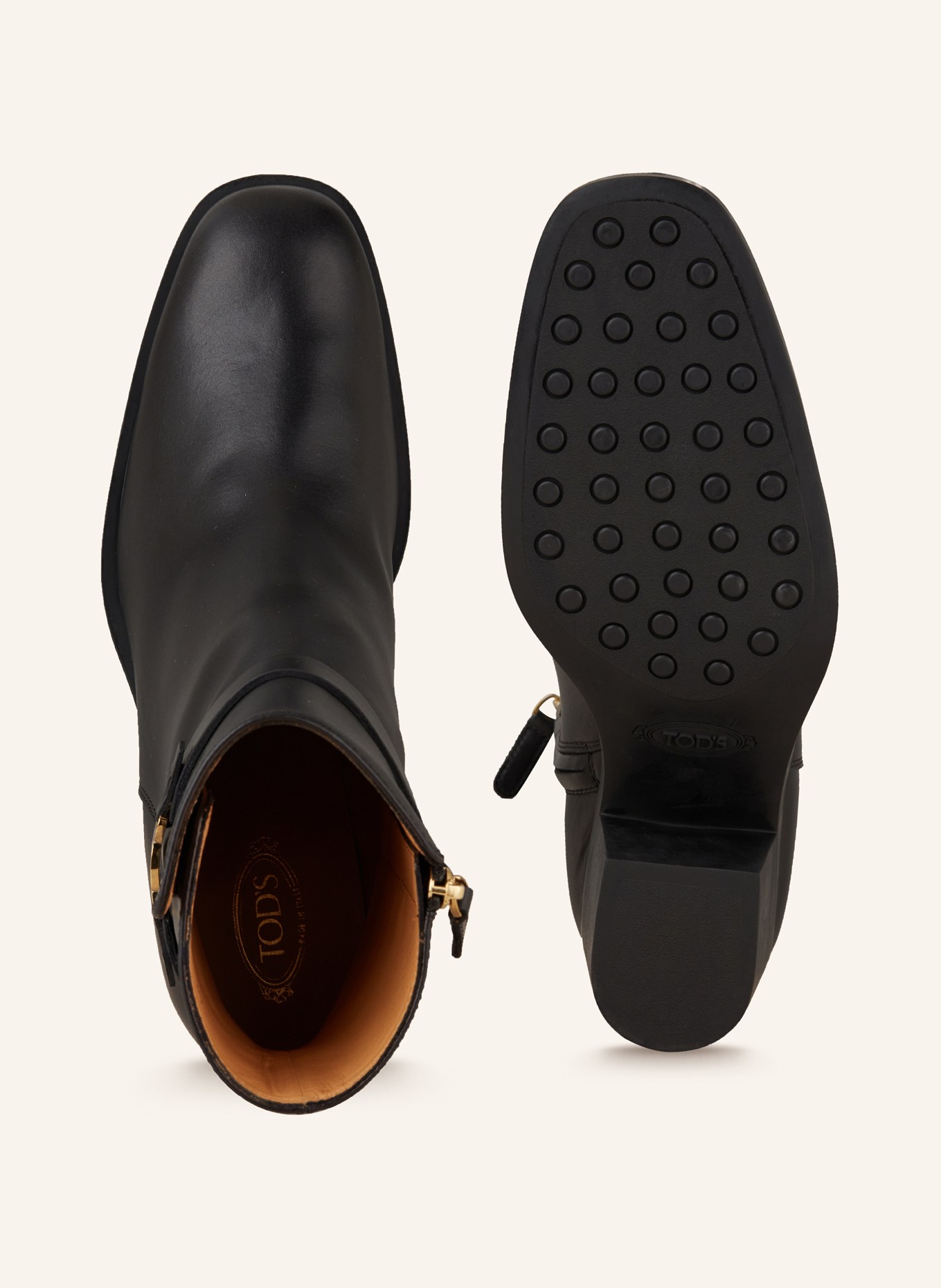 TOD'S Stiefeletten GOMMA: SCHWARZ