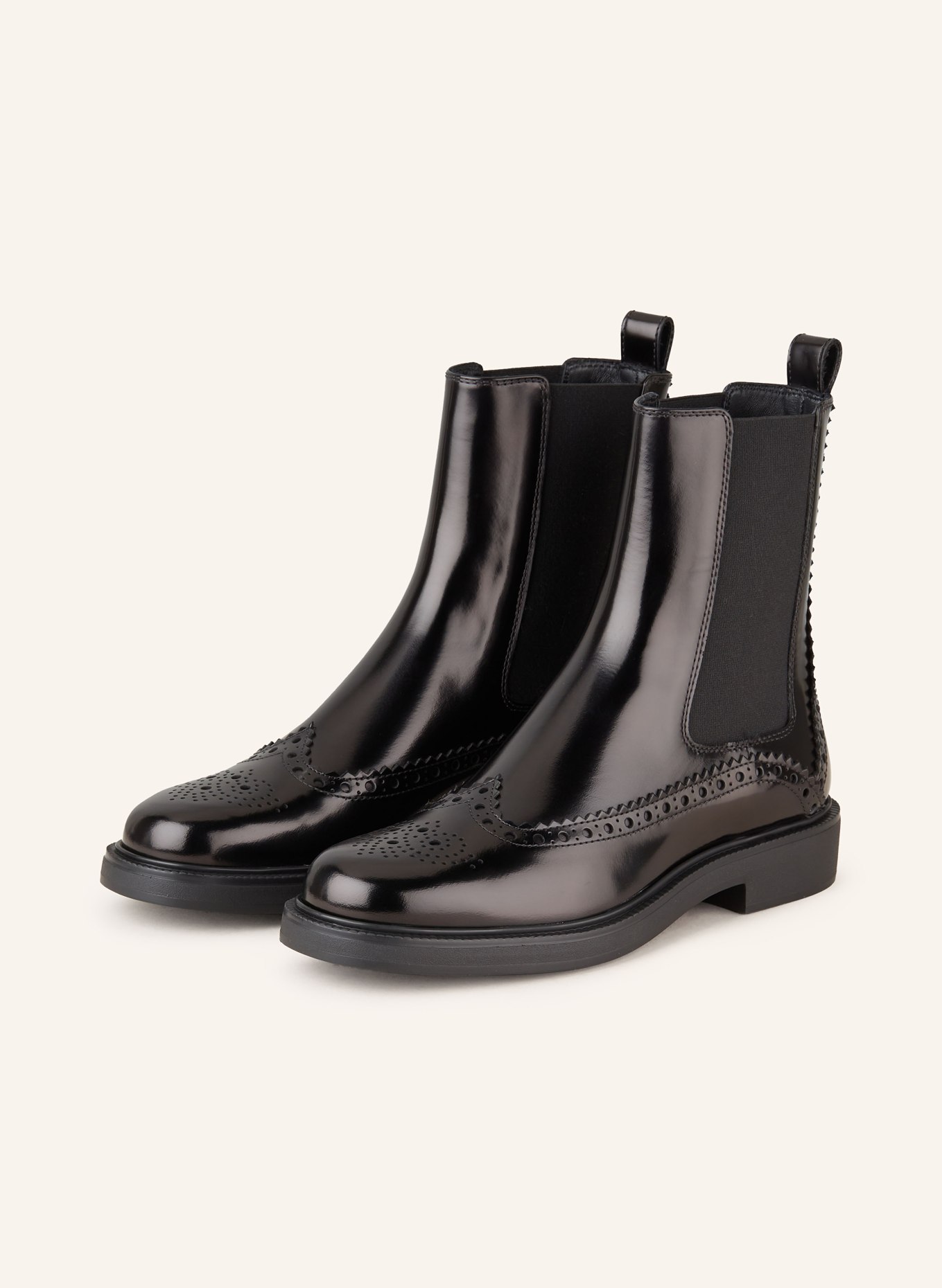 TOD S Chelsea boots in black