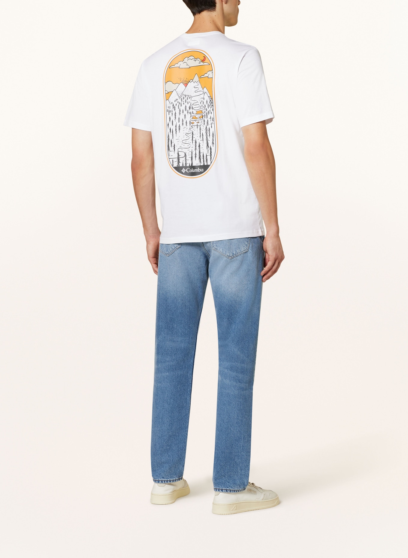 Columbia T-shirt ROCKAWAY RIVER™, Kolor: BIAŁY (Obrazek 2)