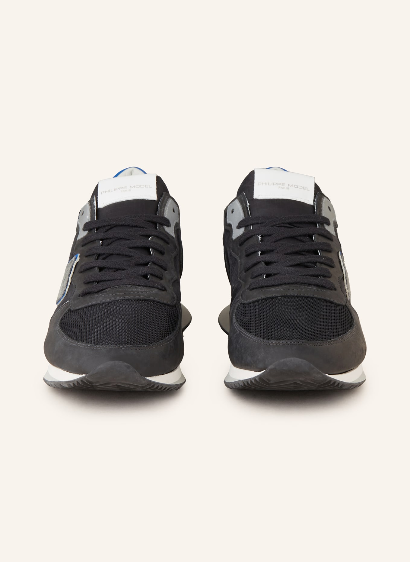 PHILIPPE MODEL Sneakers TRPX, Color: BLACK/ BLUE (Image 3)