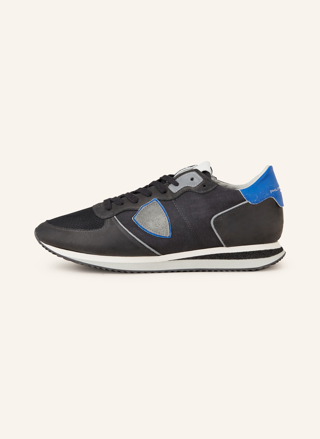 PHILIPPE MODEL Sneakers TRPX, Color: BLACK/ BLUE (Image 4)