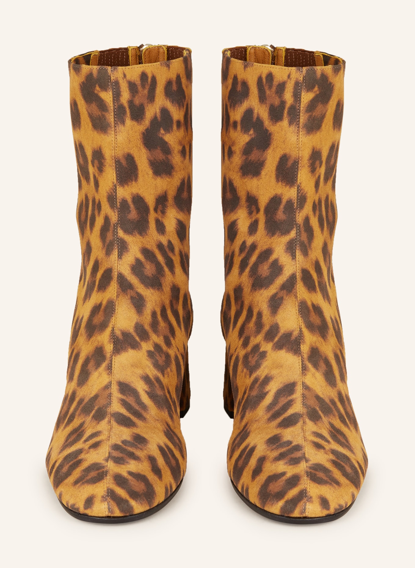 Dark orange boots top