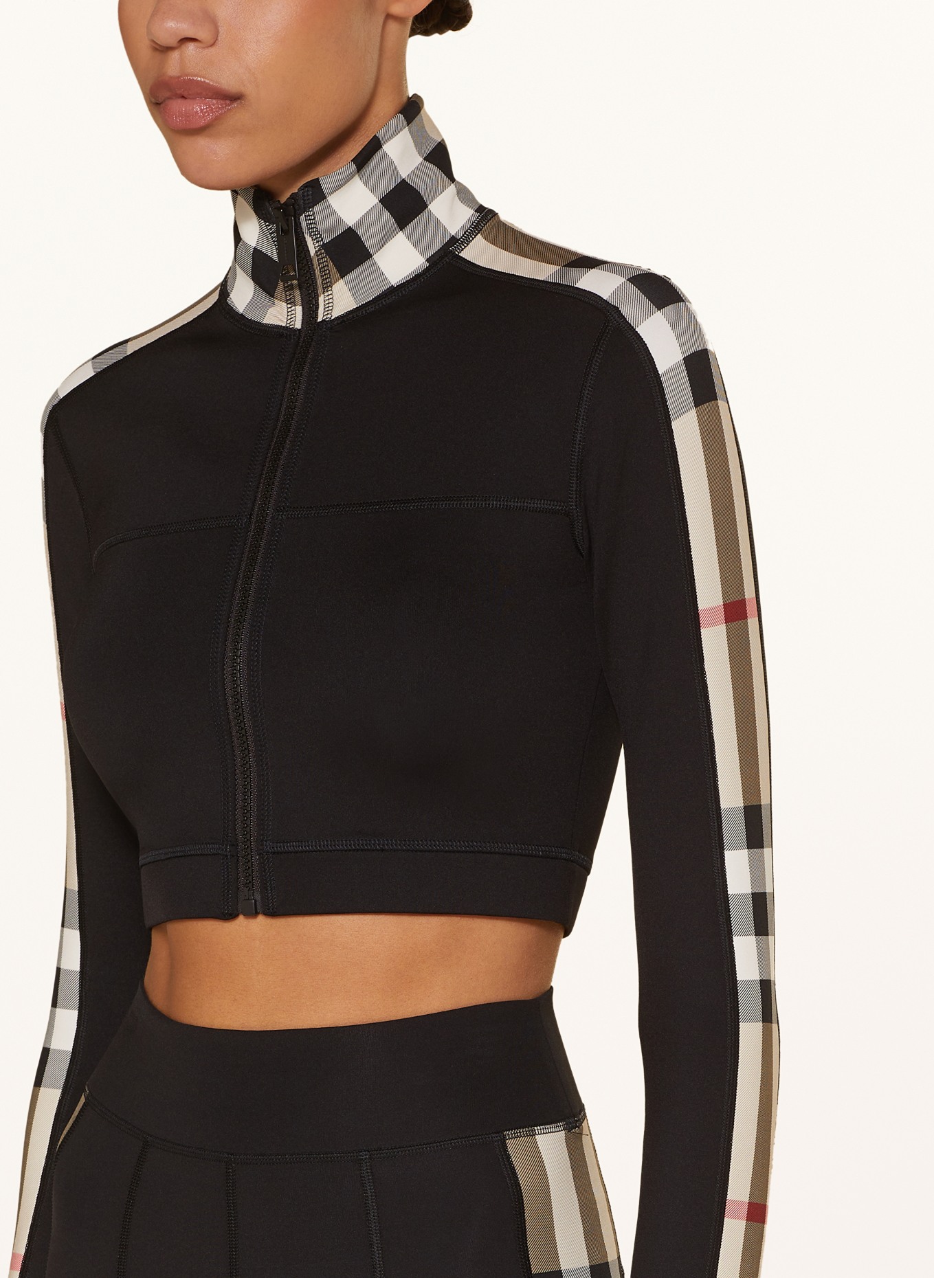 Burberry sweat jacket clearance