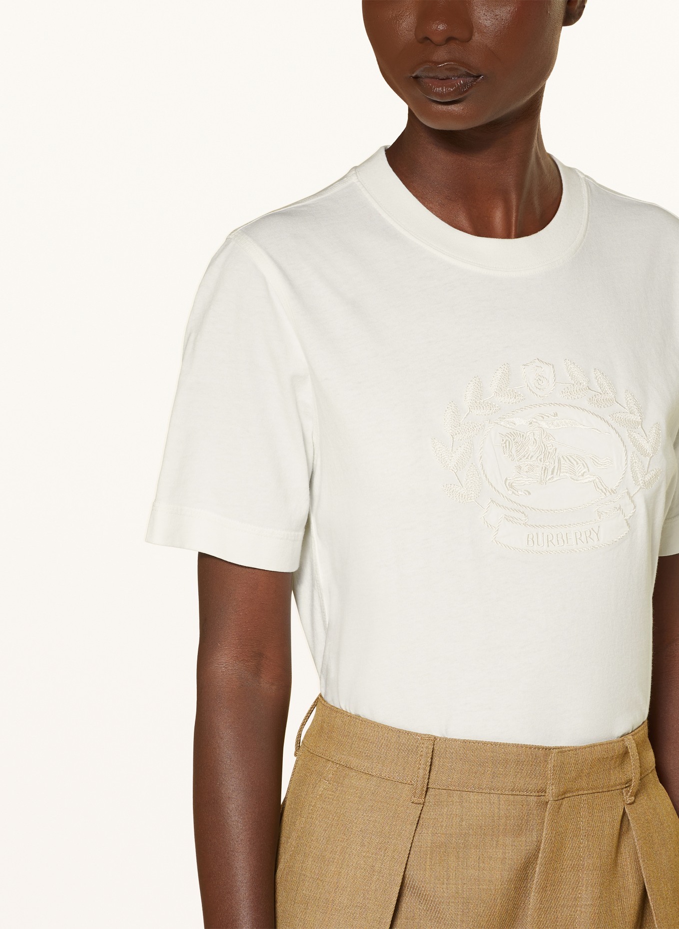 BURBERRY T-Shirt: ECRU