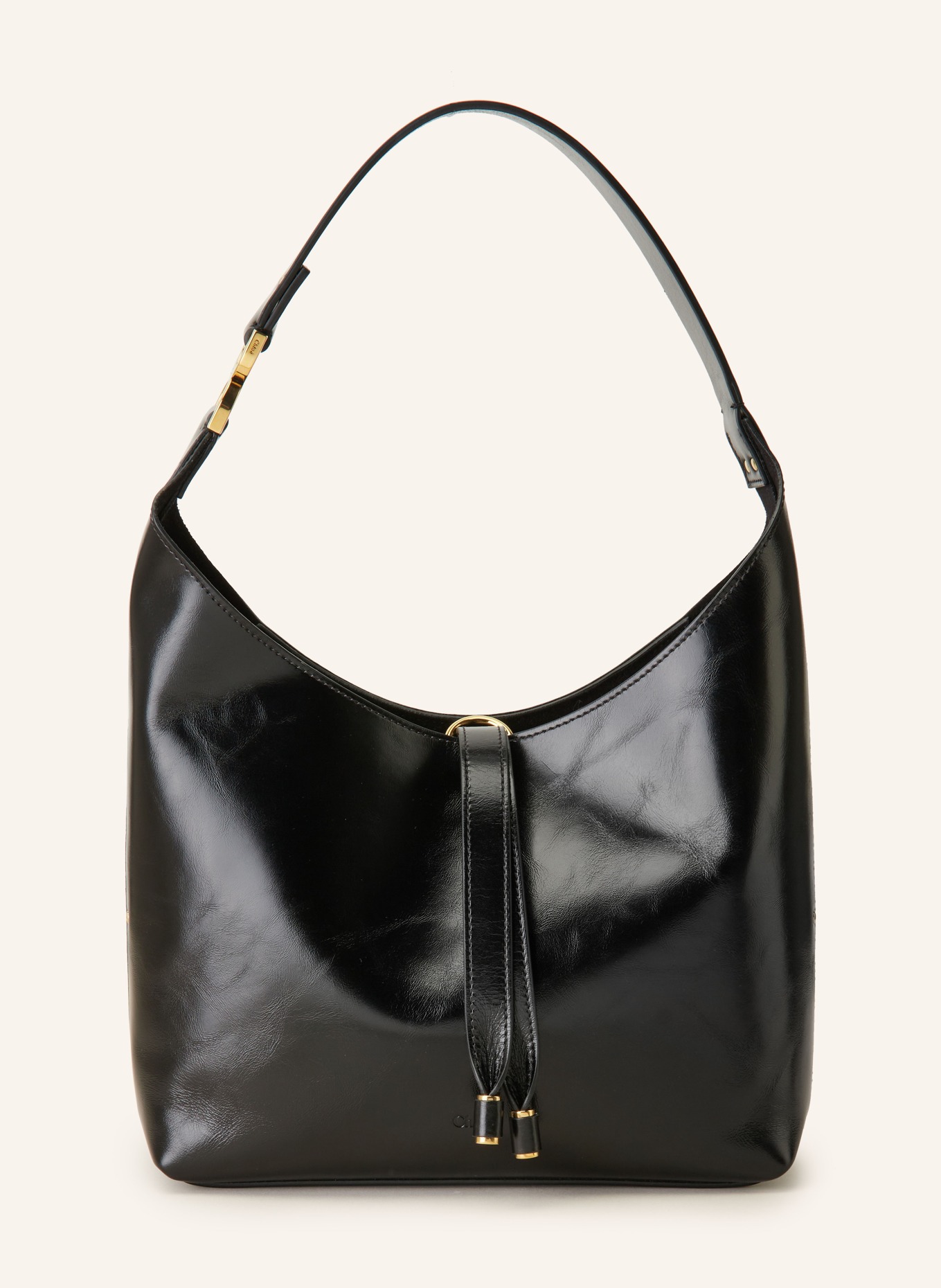 Chloe Hobo Bag MARCIE mit Nieten in black