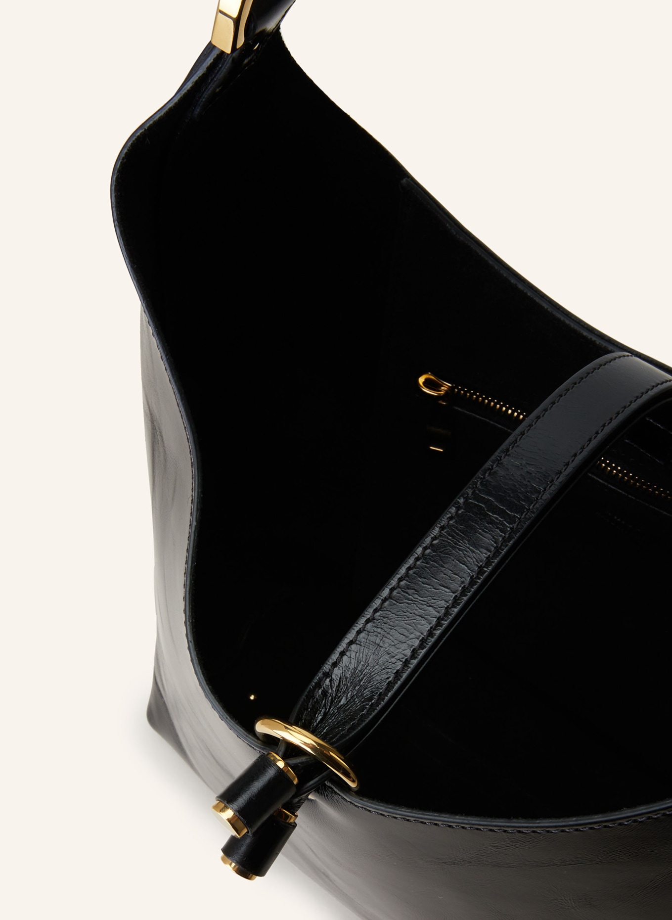 Chloé Hobo bag MARCIE with rivets: BLACK