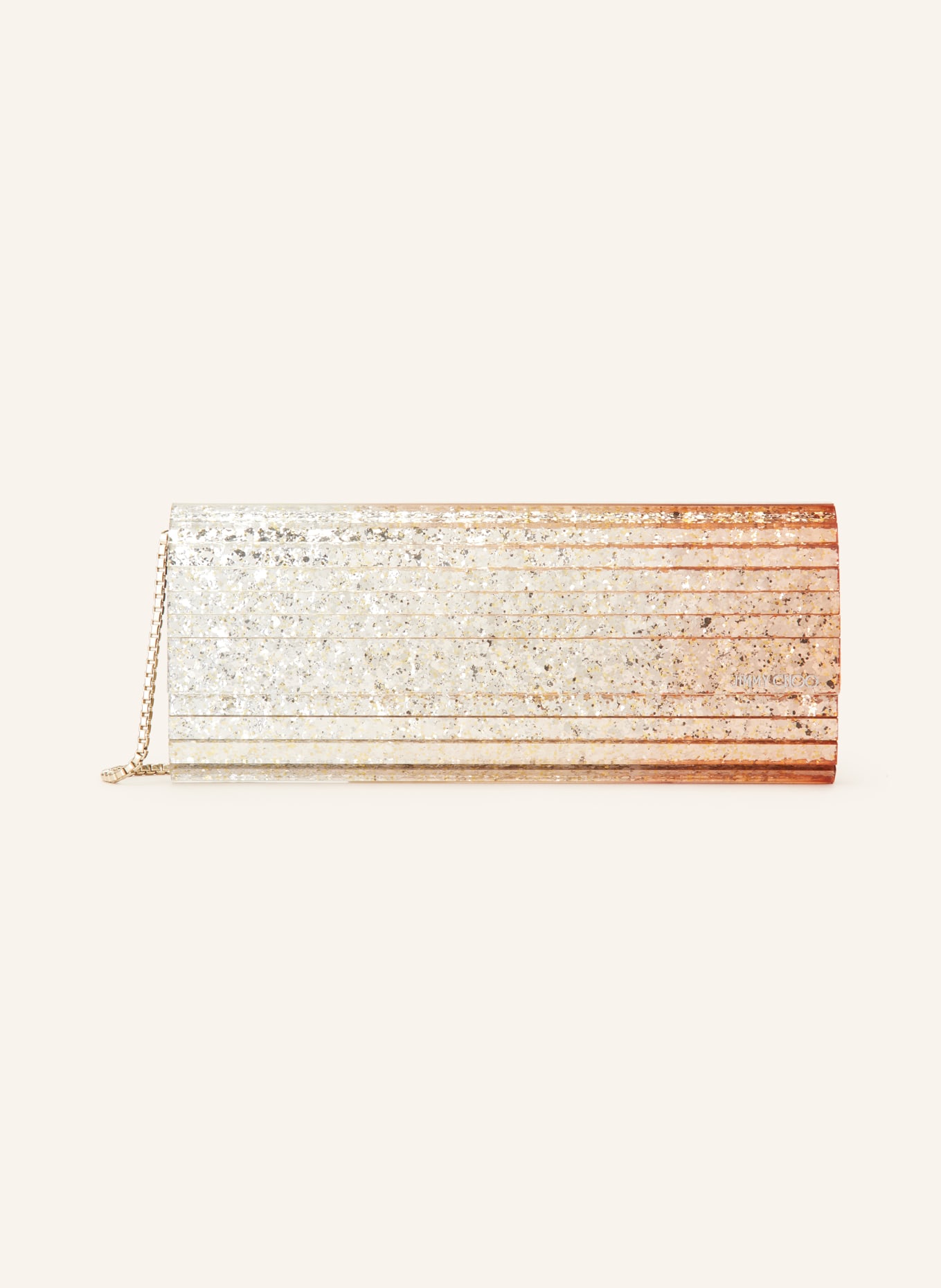 JIMMY CHOO Kopertówka SWEETIE: BLADORÓŻOWY