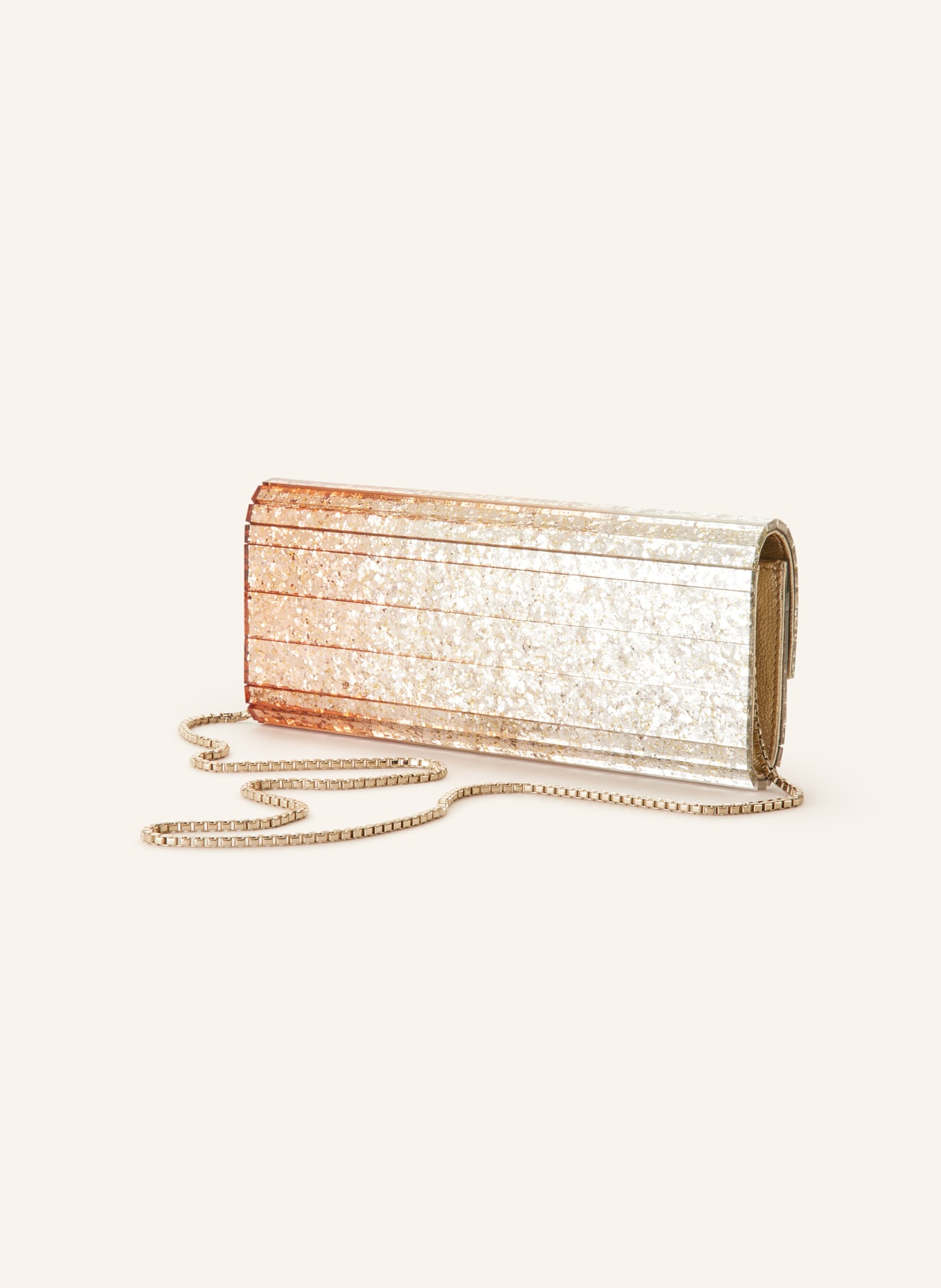 JIMMY CHOO Kopertówka SWEETIE: BLADORÓŻOWY