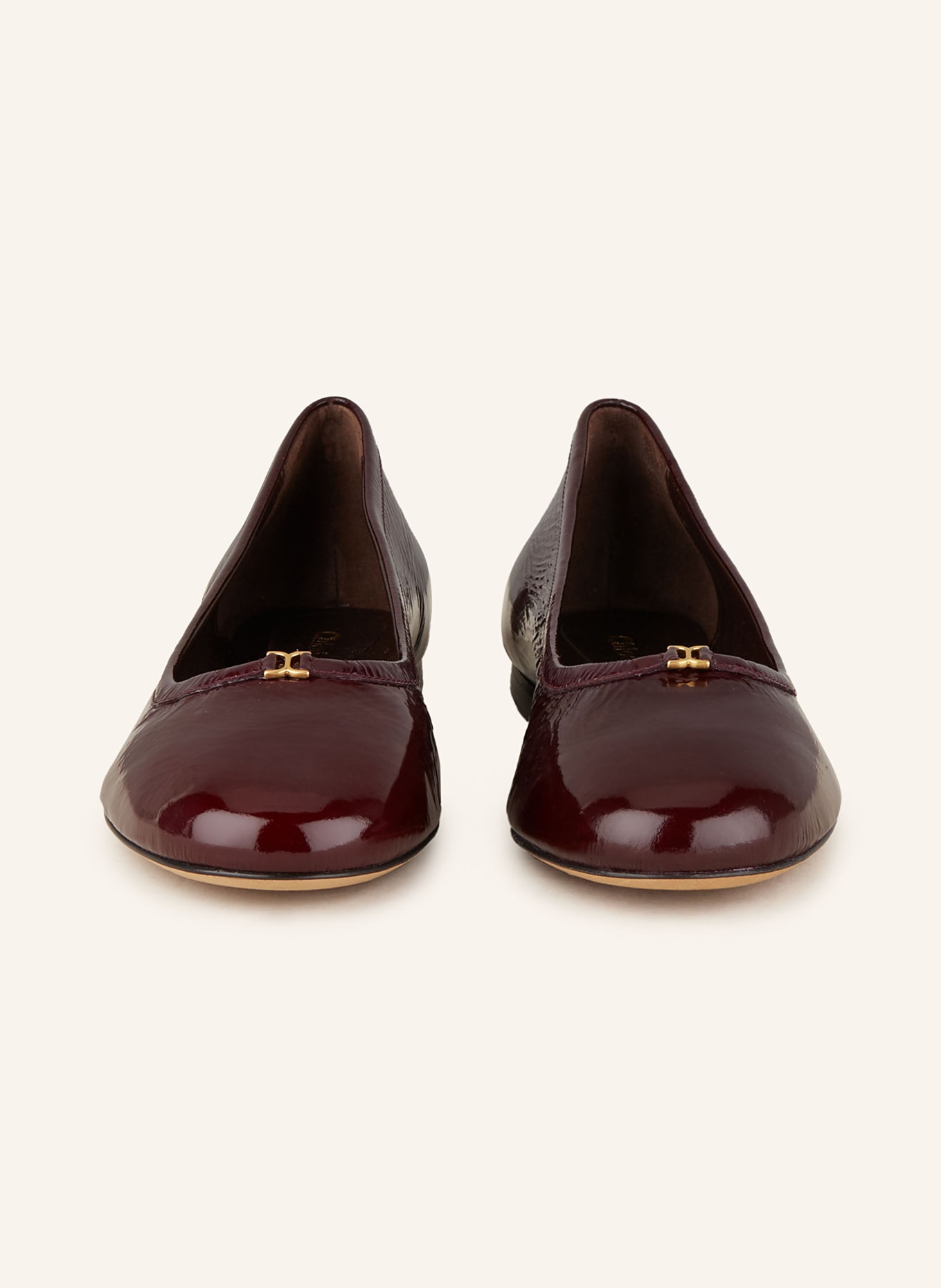 Chloé Lack-Ballerinas MARCIE, Farbe: 620 PLUM PURPEL (Bild 3)