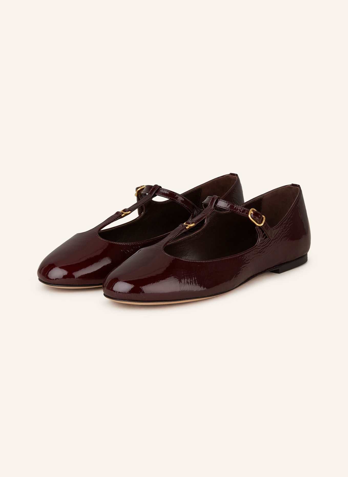 Chloé Lack-Ballerinas MARCIE, Farbe: 620 PLUM PURPEL (Bild 1)