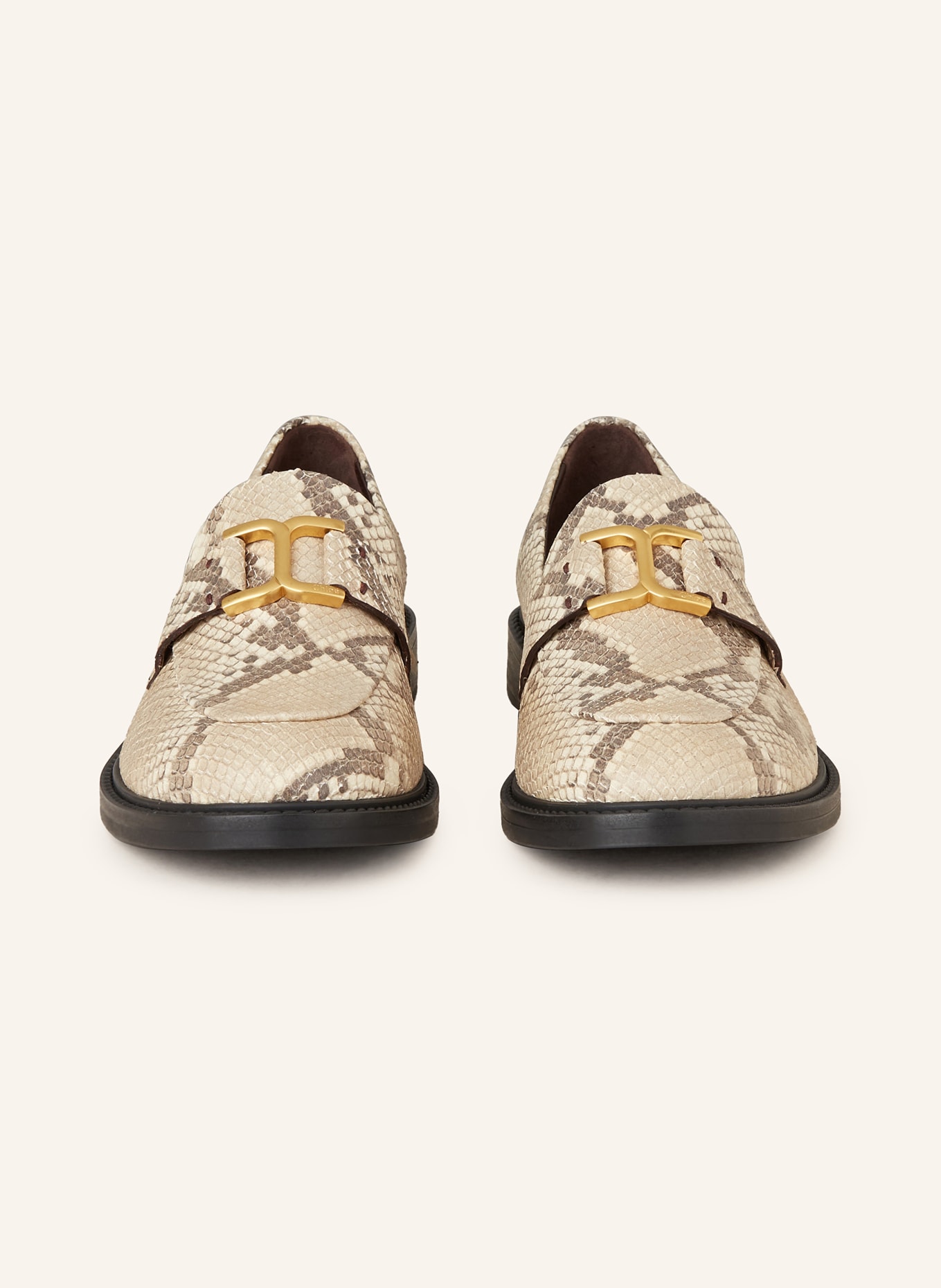 Chloé Loafers MARCIE, Color: GRAY/ LIGHT GRAY/ CREAM (Image 3)