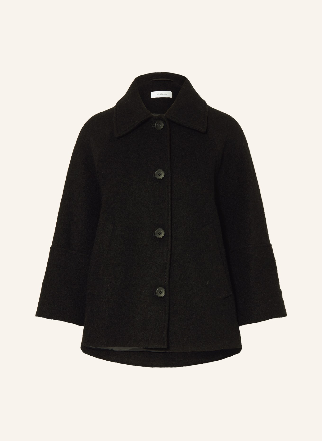 darling harbour Jacke mit 3/4-Arm: SCHWARZ