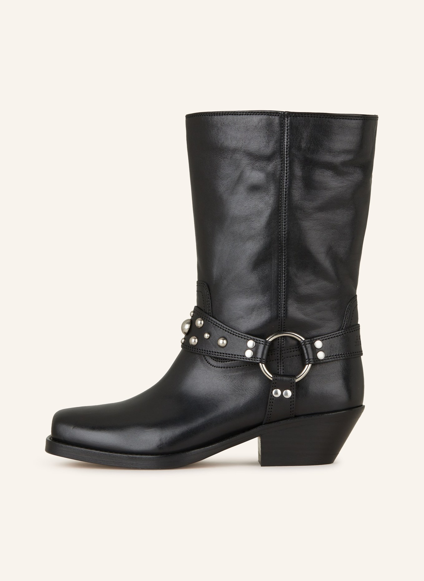 ISABEL MARANT Biker Boots ANTYA: SCHWARZ