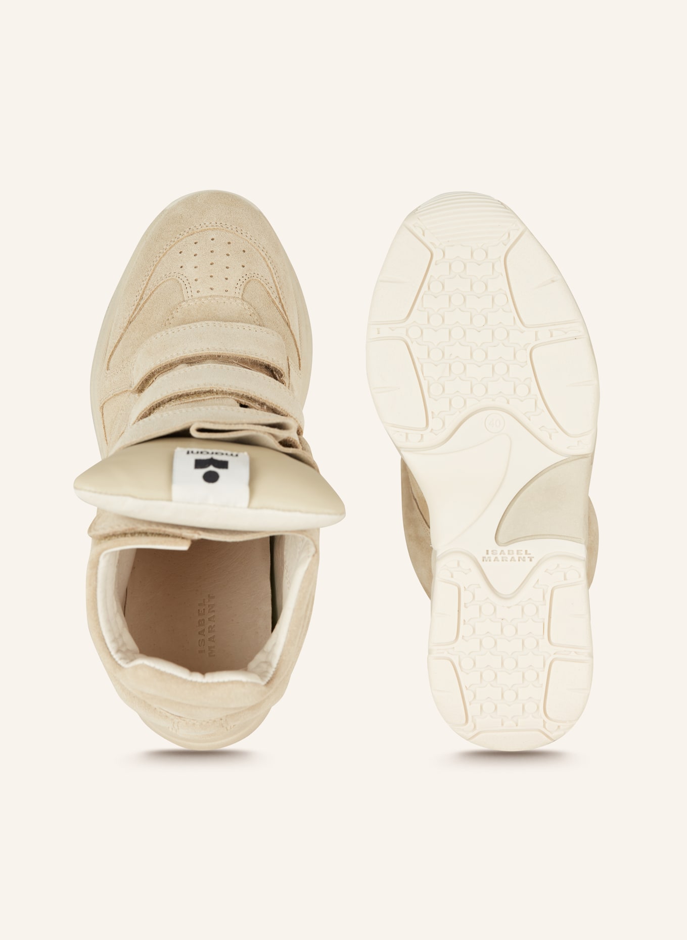 ISABEL MARANT Hightop-Sneaker BALSKEE: BEIGE