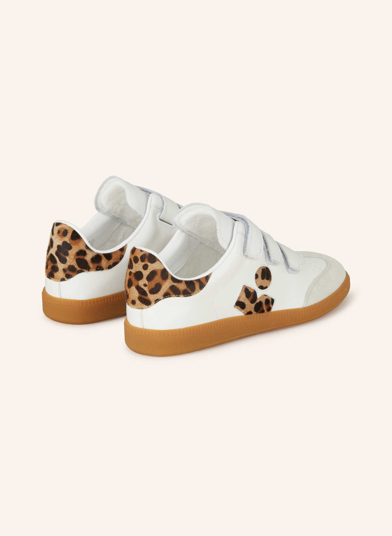 ISABEL MARANT Sneaker BETH: WEISS/ HELLGRAU