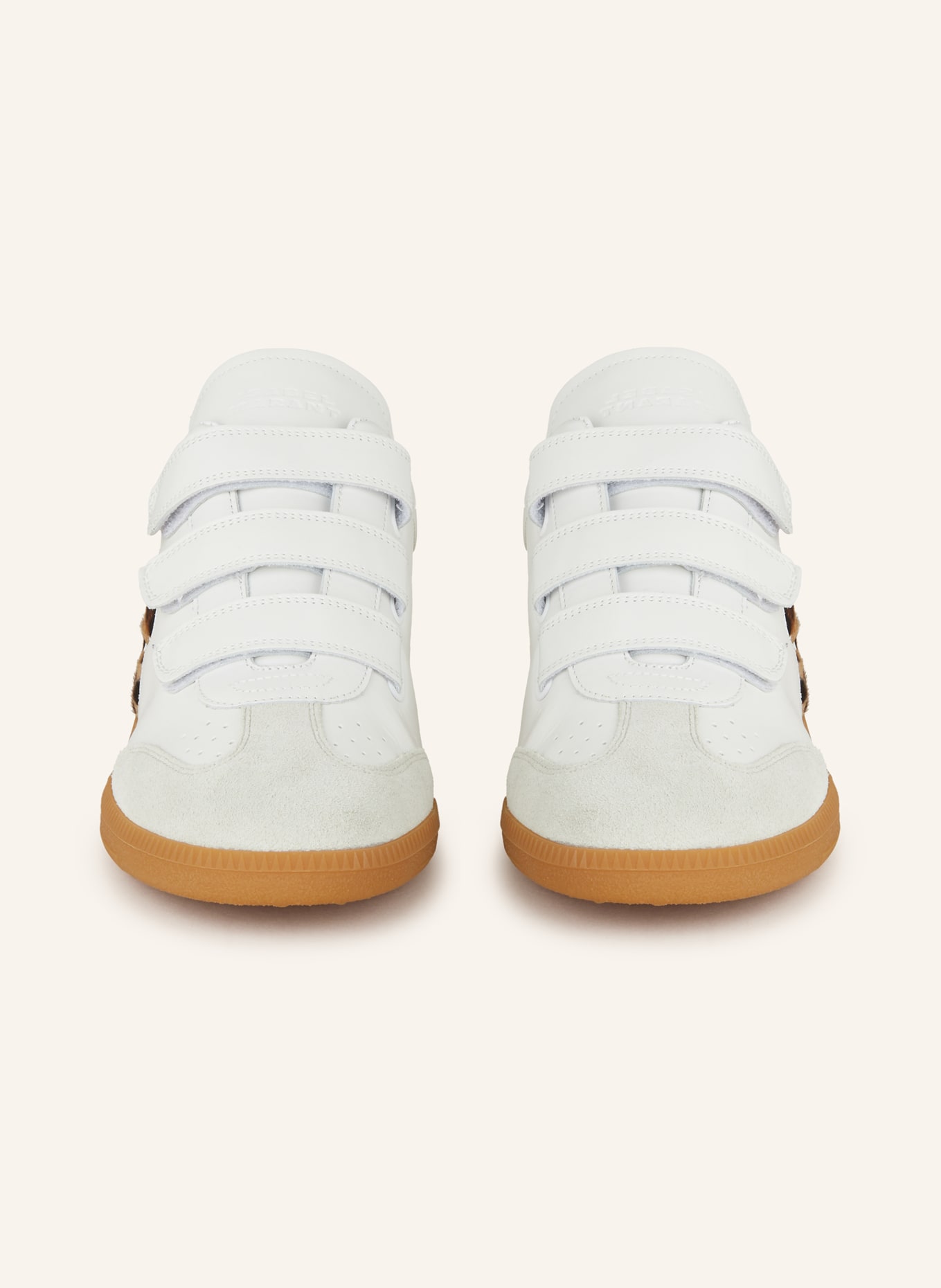 ISABEL MARANT Sneaker BETH: WEISS/ HELLGRAU