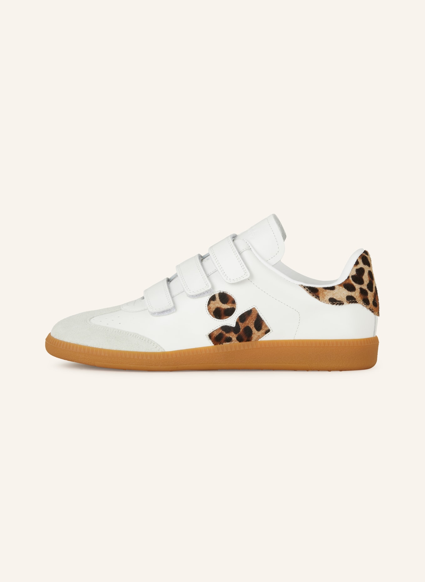 ISABEL MARANT Sneaker BETH: WEISS/ HELLGRAU