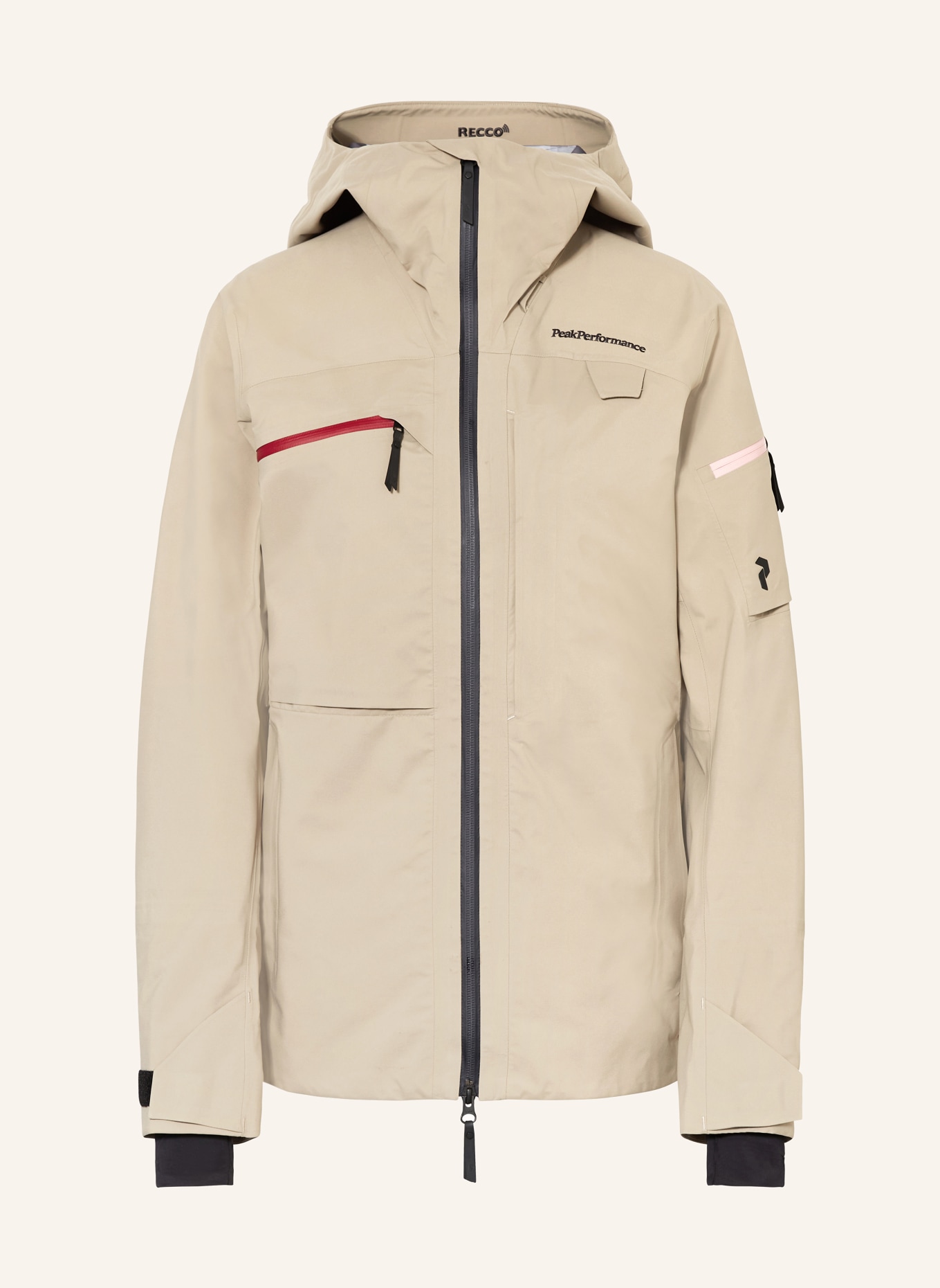 Peak performance hardshell jacket top