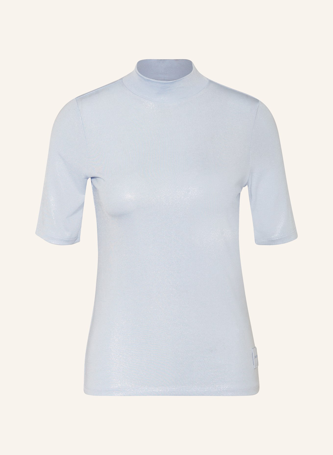 SPORTALM T-shirt MILANO with glitter thread, Color: LIGHT BLUE (Image 1)