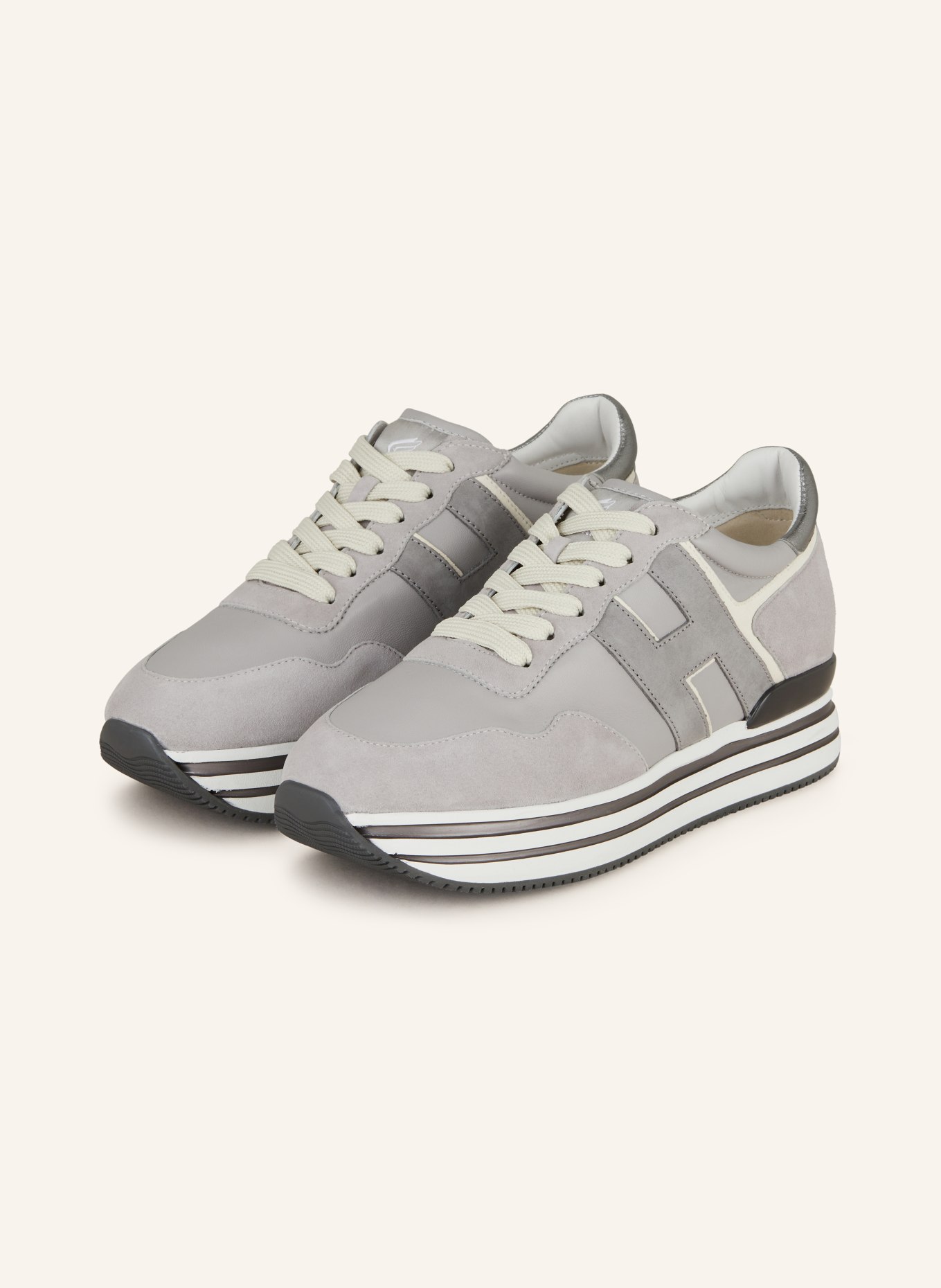 HOGAN Sneakers H483, Color: GRAY (Image 1)