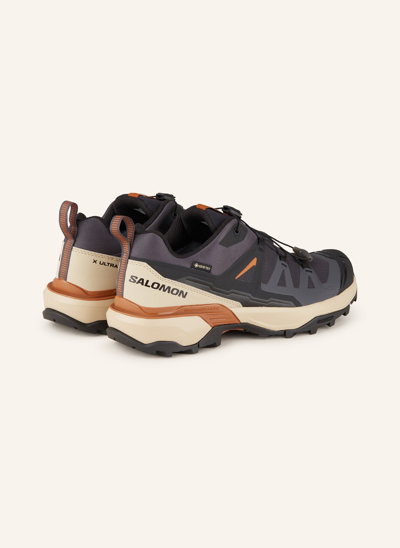 SALOMON Trekking shoes X ULTRA 360 GTX, Color: BLACK/ BROWN/ BEIGE (Image 2)