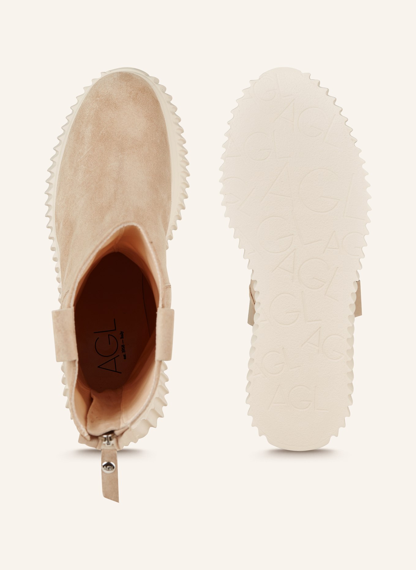 AGL Plateau-Boots MILAGROS: ROSÉ