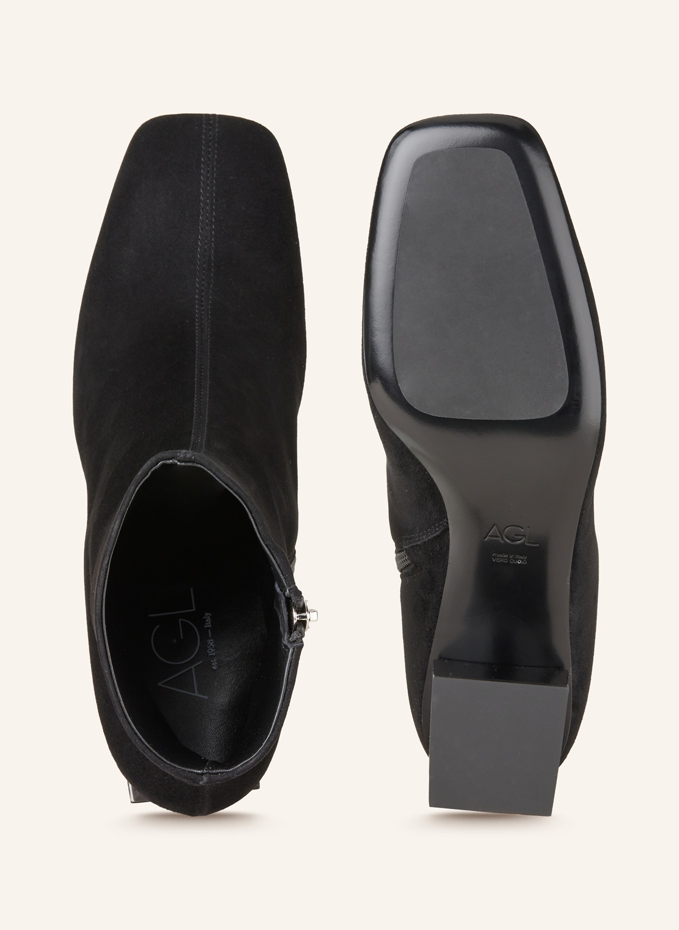 AGL Stiefeletten ANGIE: SCHWARZ