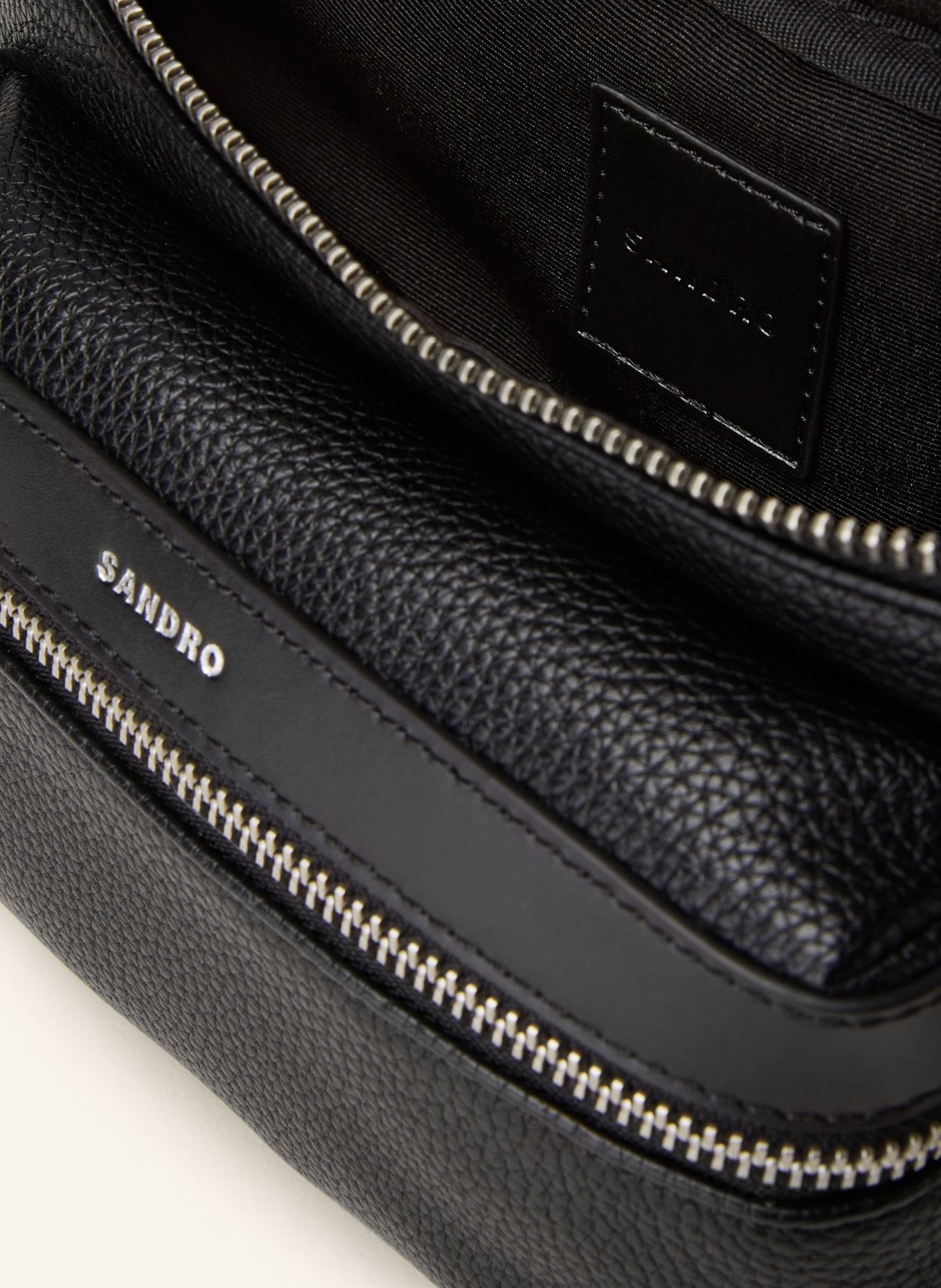 SANDRO Gürteltasche: SCHWARZ