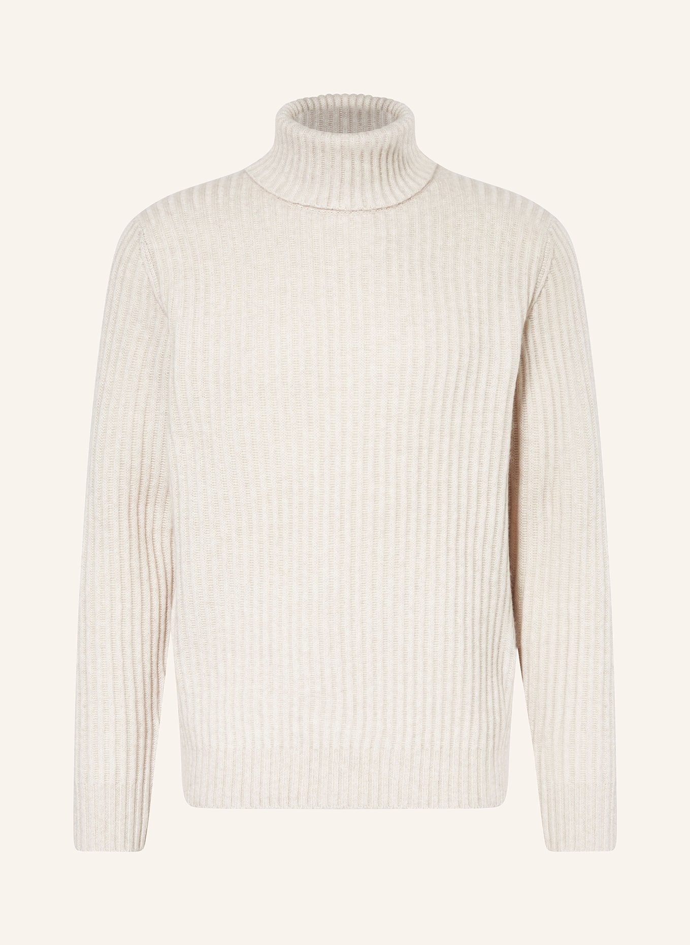 STROKESMAN'S Rollkragenpullover aus Cashmere, Farbe: CREME (Bild 1)