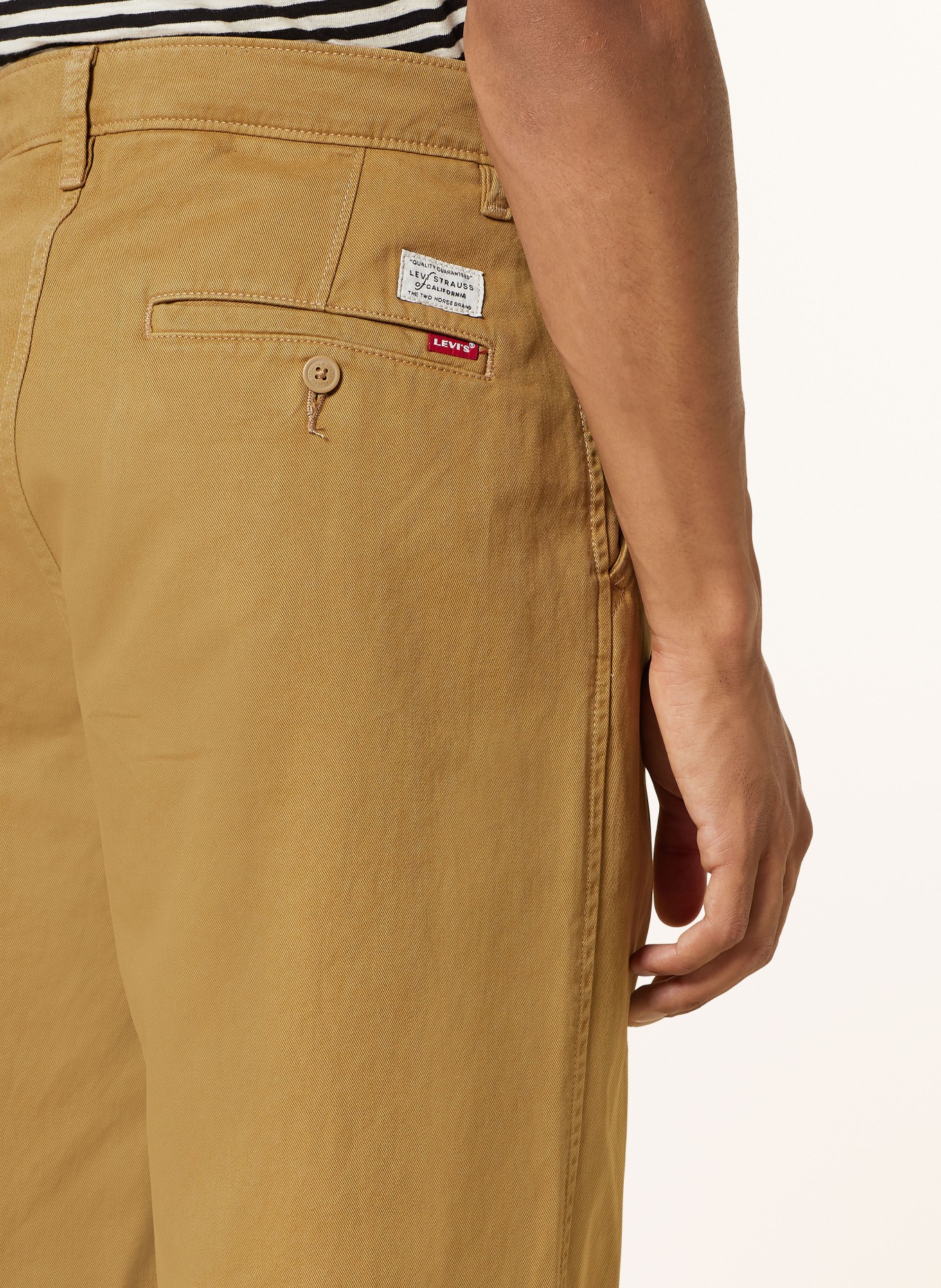 Levi's® Chinos LOOSE PLEATED regular fit, Color: DARK YELLOW (Image 6)