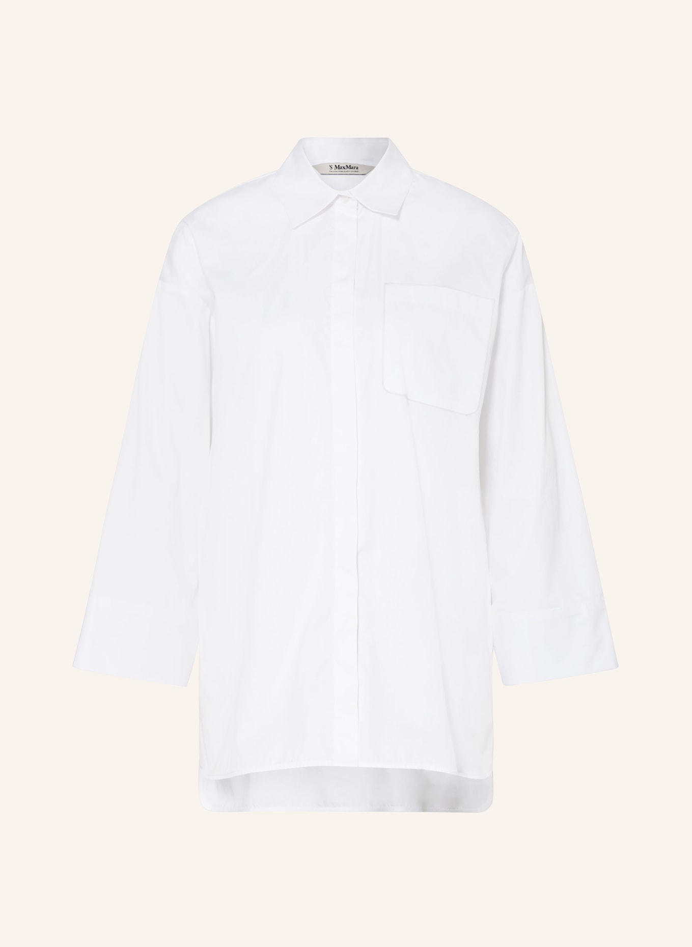 S Max Mara Shirt blouse FANO, Color: WHITE (Image 1)