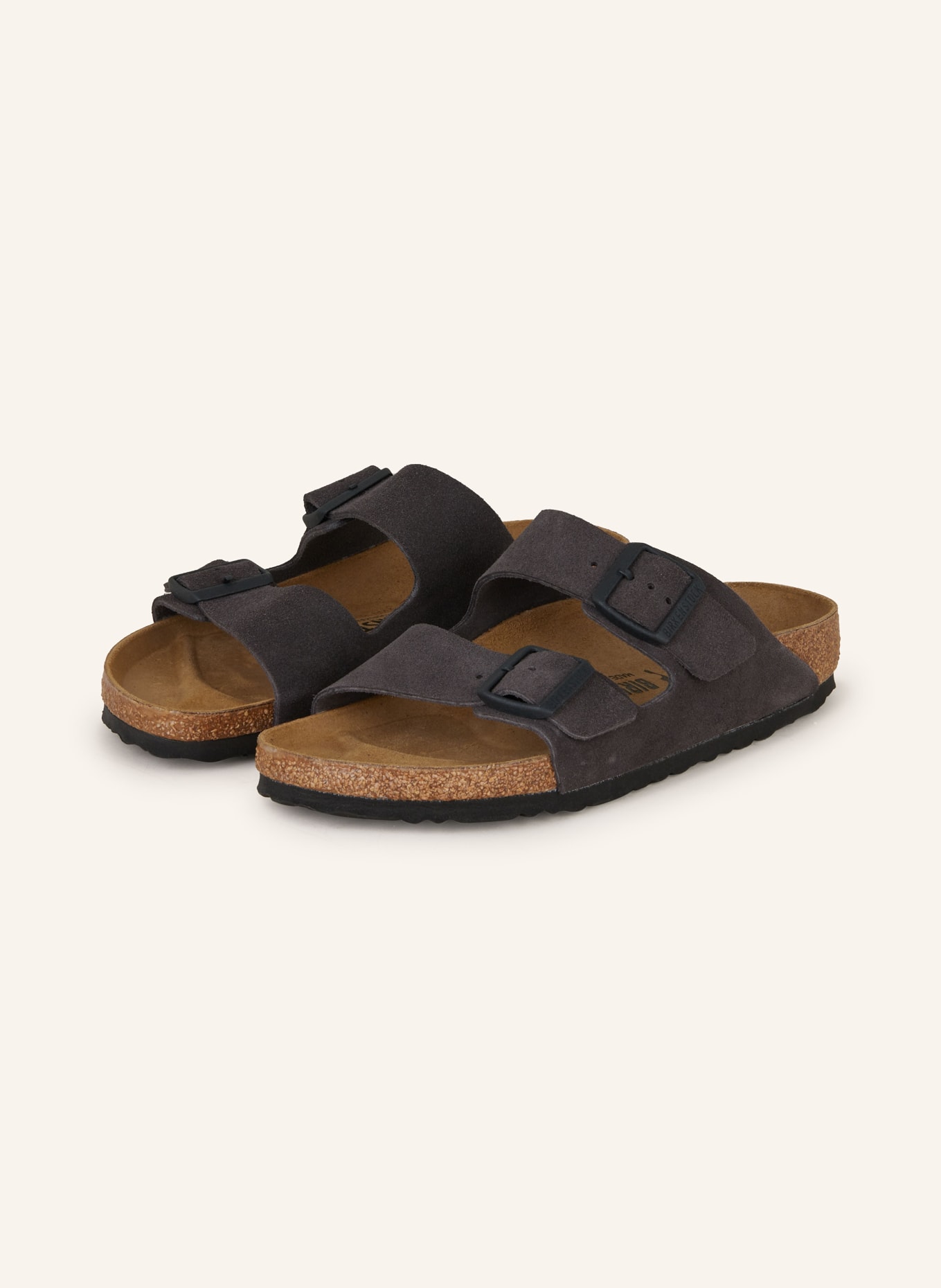 BIRKENSTOCK Klapki ARIZONA: CZIEMNOSZARY